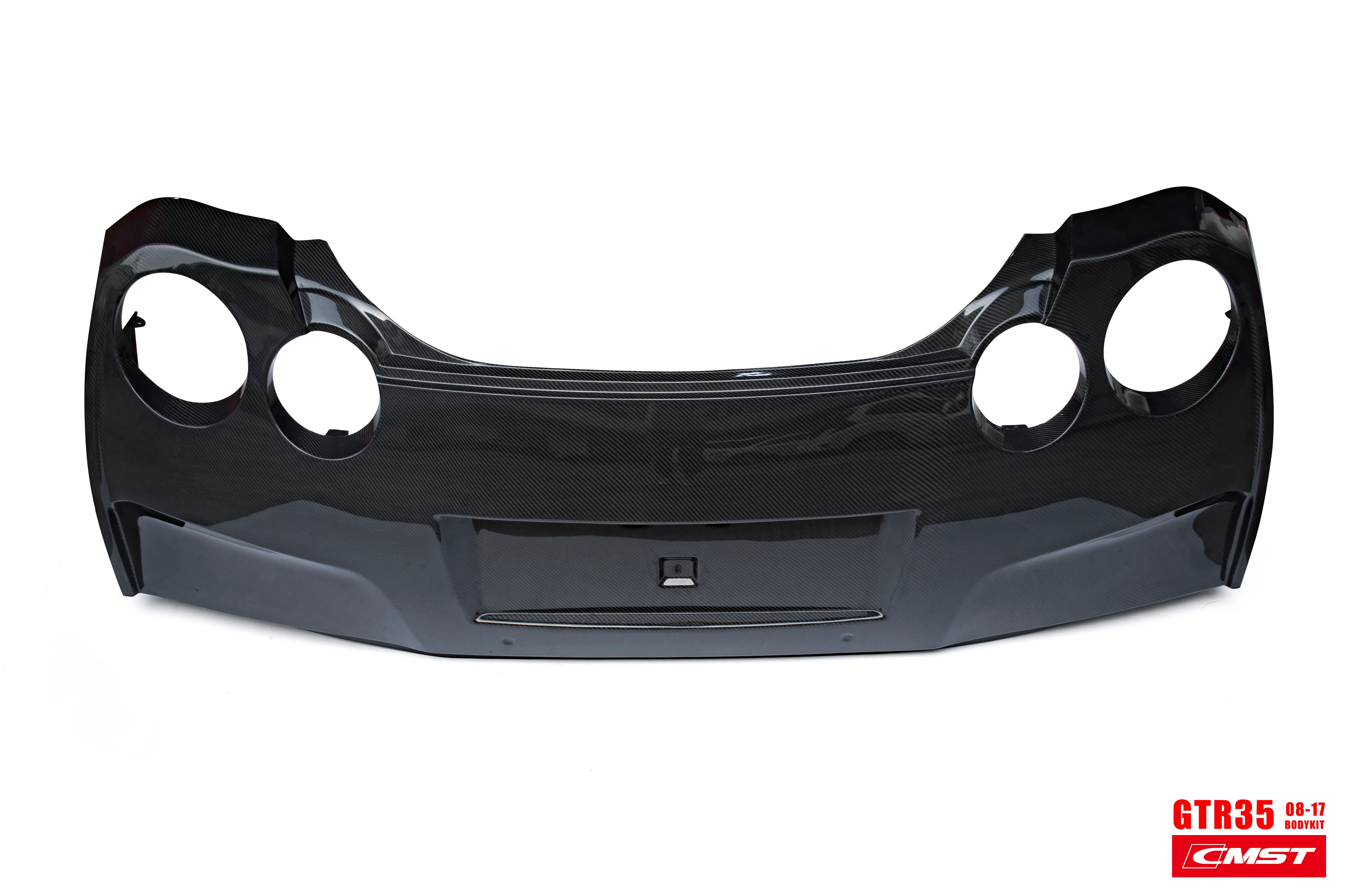 CMST Tuning  Facelift Conversion Partial Carbon Fiber Rear Bumper & Rear Diffuser 4 Pcs for Nissan GTR GT-R R35 2008-2016 - Image 7