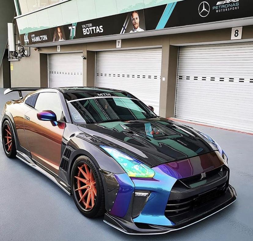 CMST Tuning Nissan GTR GT-R R35 2008-2016 Carbon Fiber Tempered Glass Transparent Hood Window See Through - Image 7