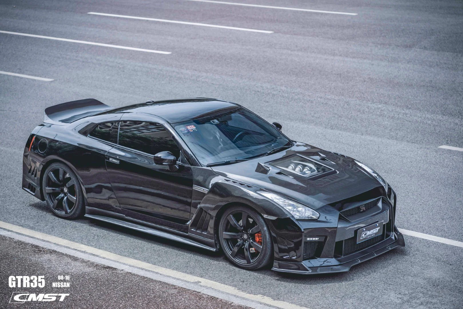 CMST Tuning Pre-preg Carbon Fiber Front Fenders for Nissan GTR GT-R R35 2008-2022 (Pair) - Image 12