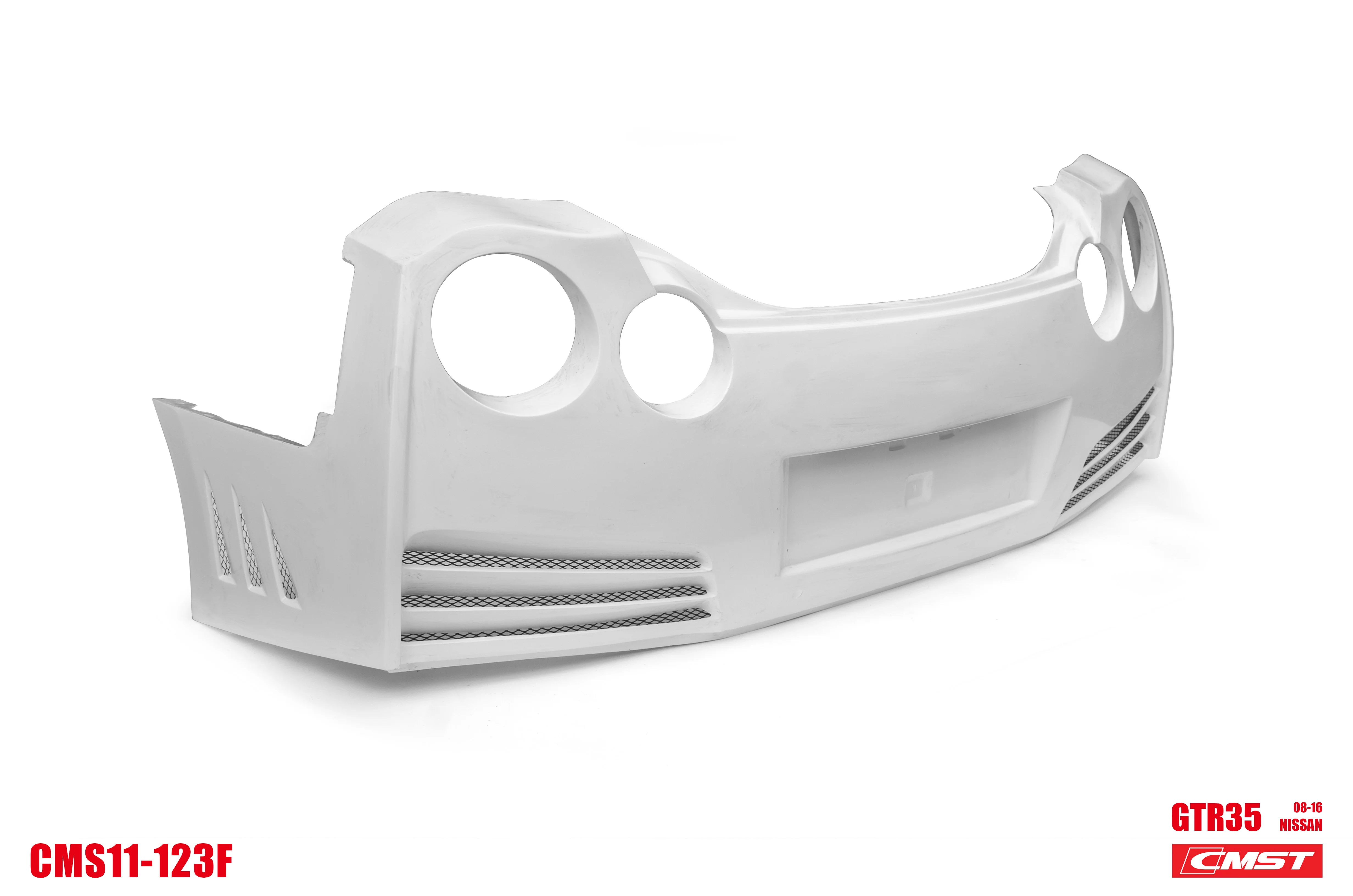 CMST Tuning Rear Bumper & Rear Diffuser Ver.2 for Nissan GTR GT-R R35 2008-2016 Carbon Fiber / FRP - Image 5