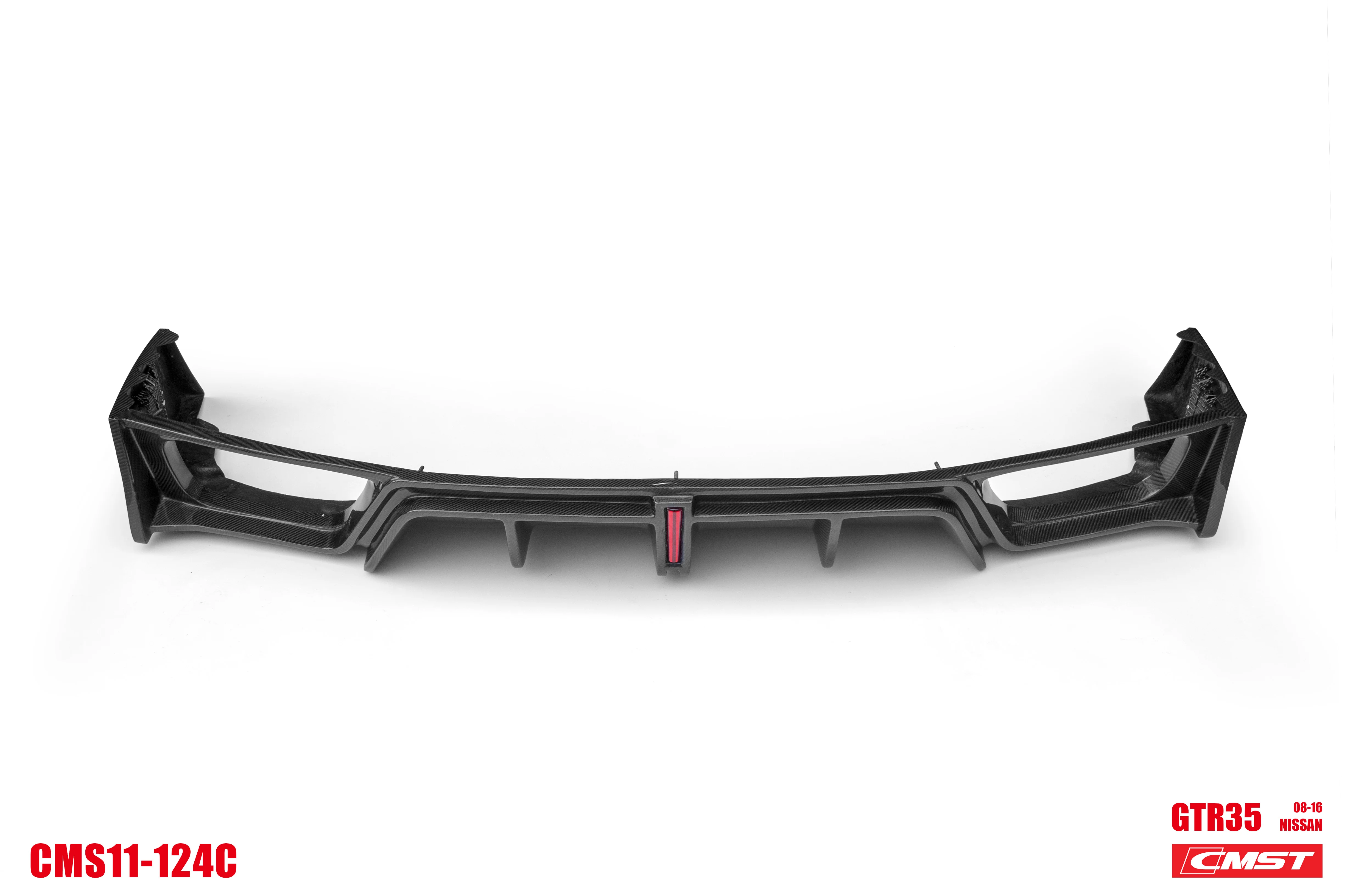 CMST Tuning Rear Bumper & Rear Diffuser Ver.2 for Nissan GTR GT-R R35 2008-2016 Carbon Fiber / FRP - Image 6