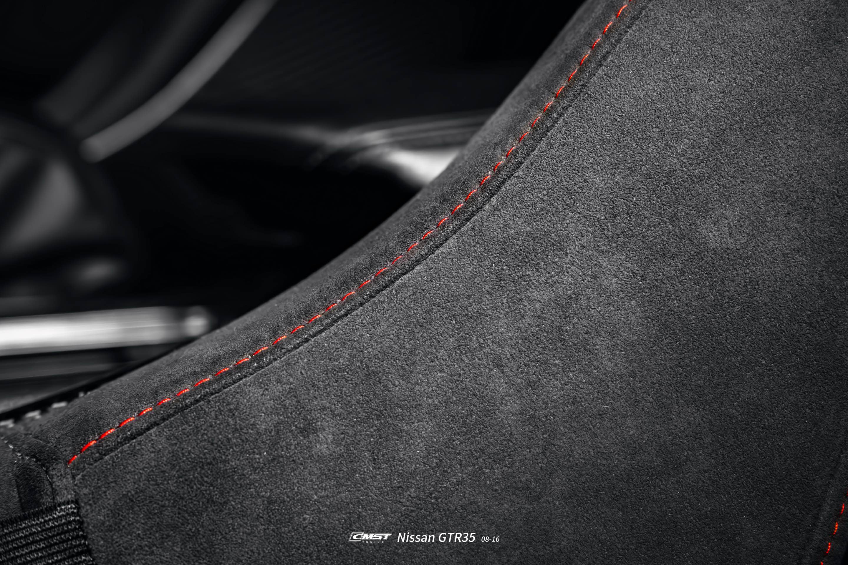CMST Tuning Senna Style Seat for Nissan GTR R35 CBA DBA EBA 2008-2024 Dry Pre-preg Carbon Fiber - Image 6