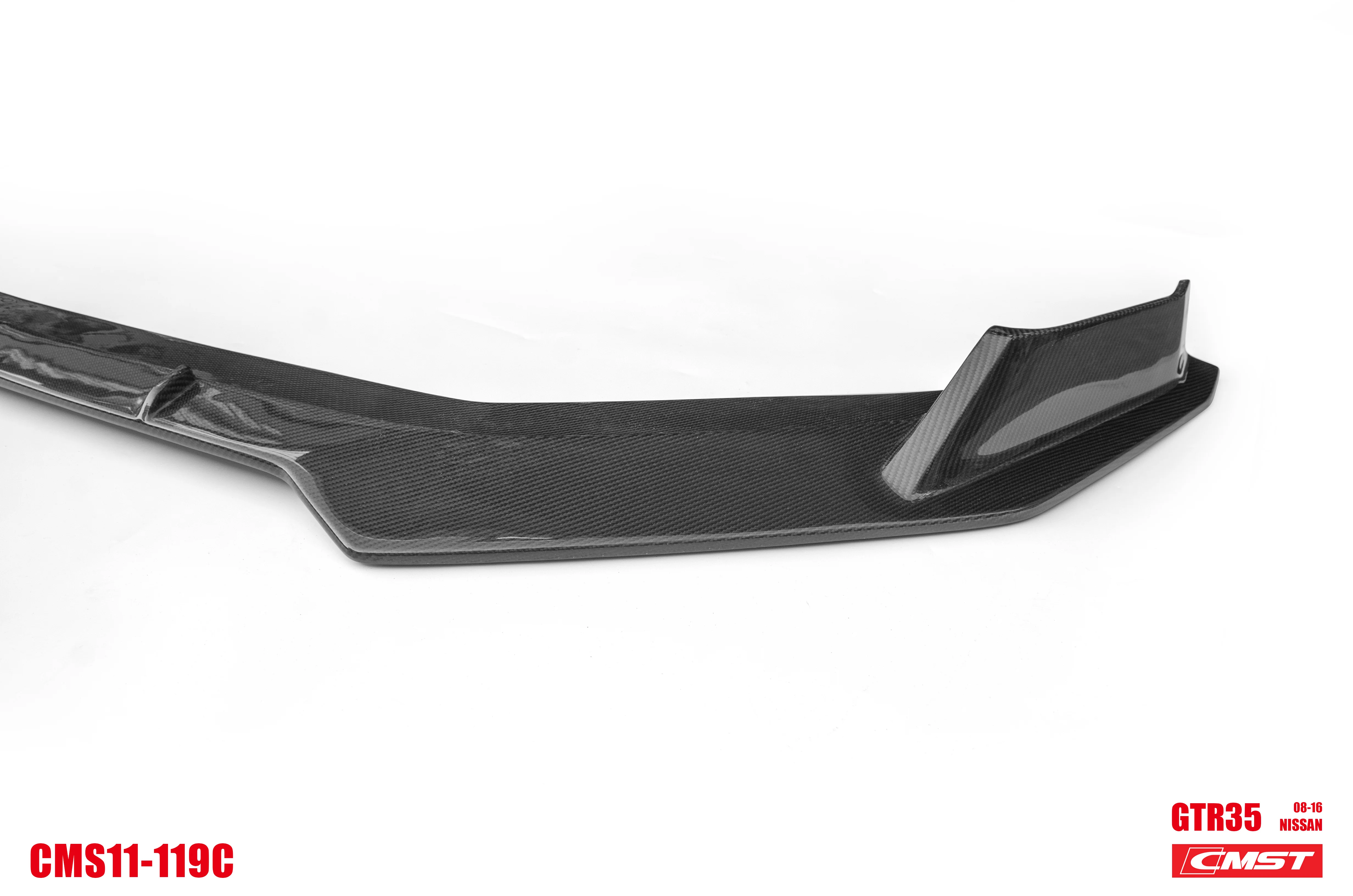 CMST Tuning Stage 2 Front Bumper & Front Lip for Nissan GTR GT-R R35 2008-2016 Facelift Conversion Kit Carbon Fiber / FRP - Image 12