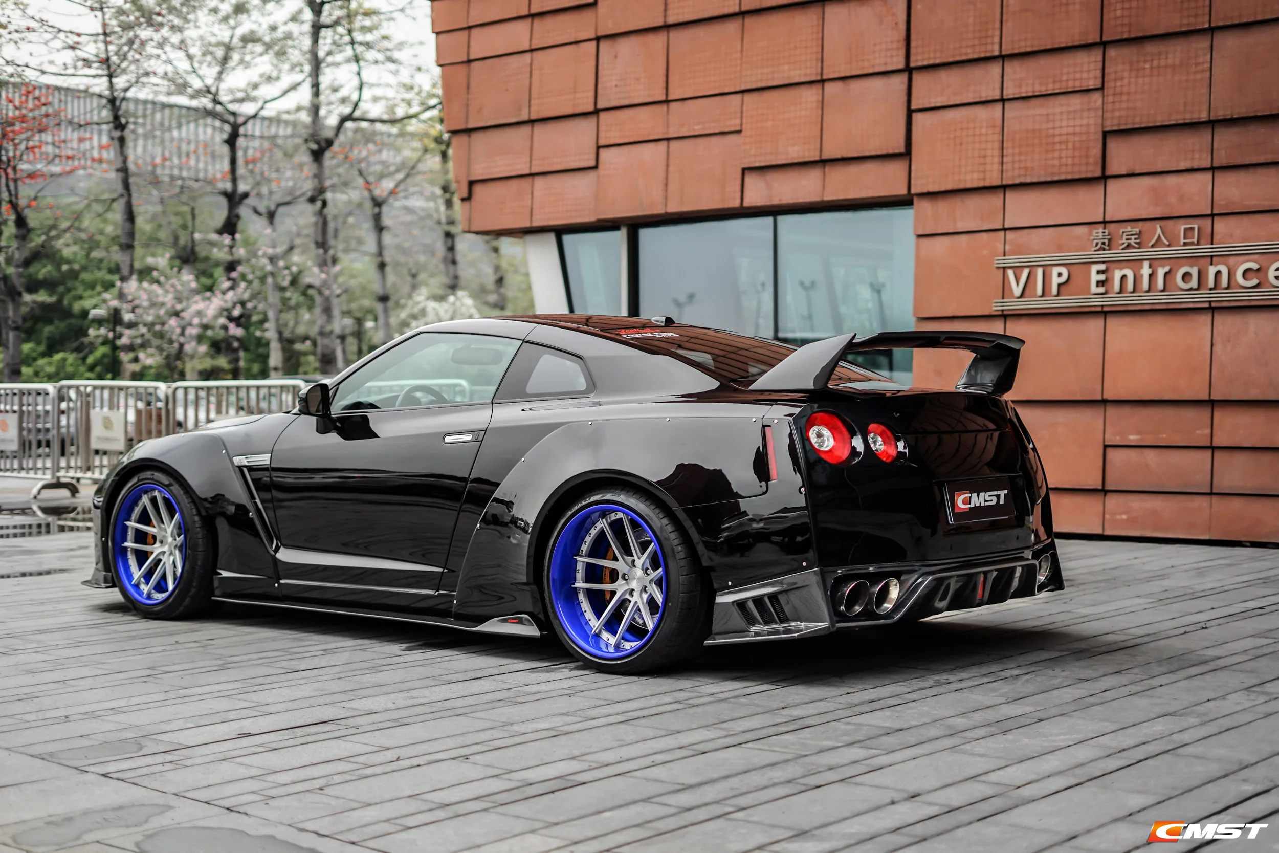 CMST Wide Body Wheel Arch (8 pieces) for Nissan GTR GT-R R35 2008-2016 - Image 10