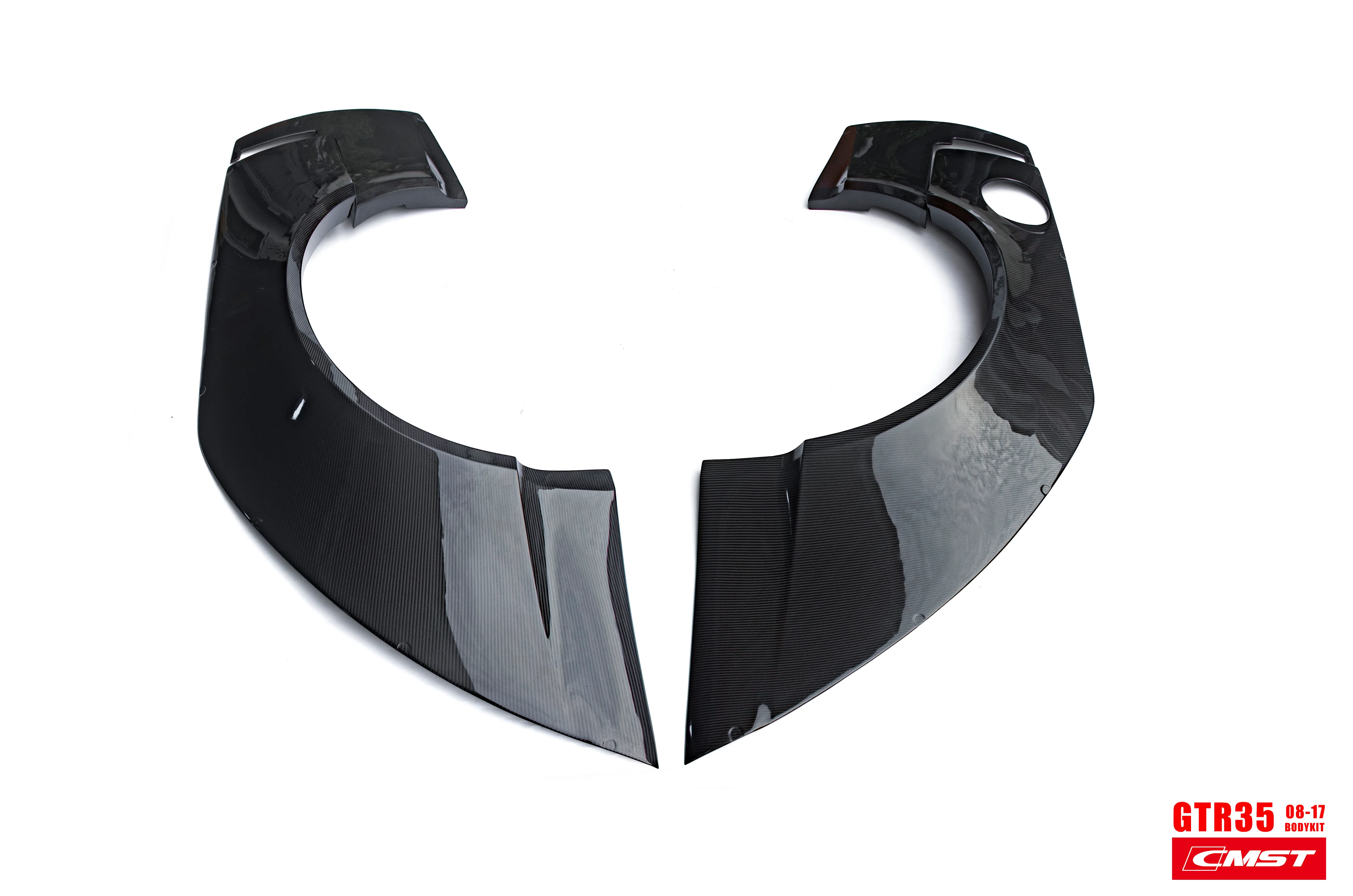 CMST Wide Body Wheel Arch (8 pieces) for Nissan GTR GT-R R35 2008-2016 - Image 4