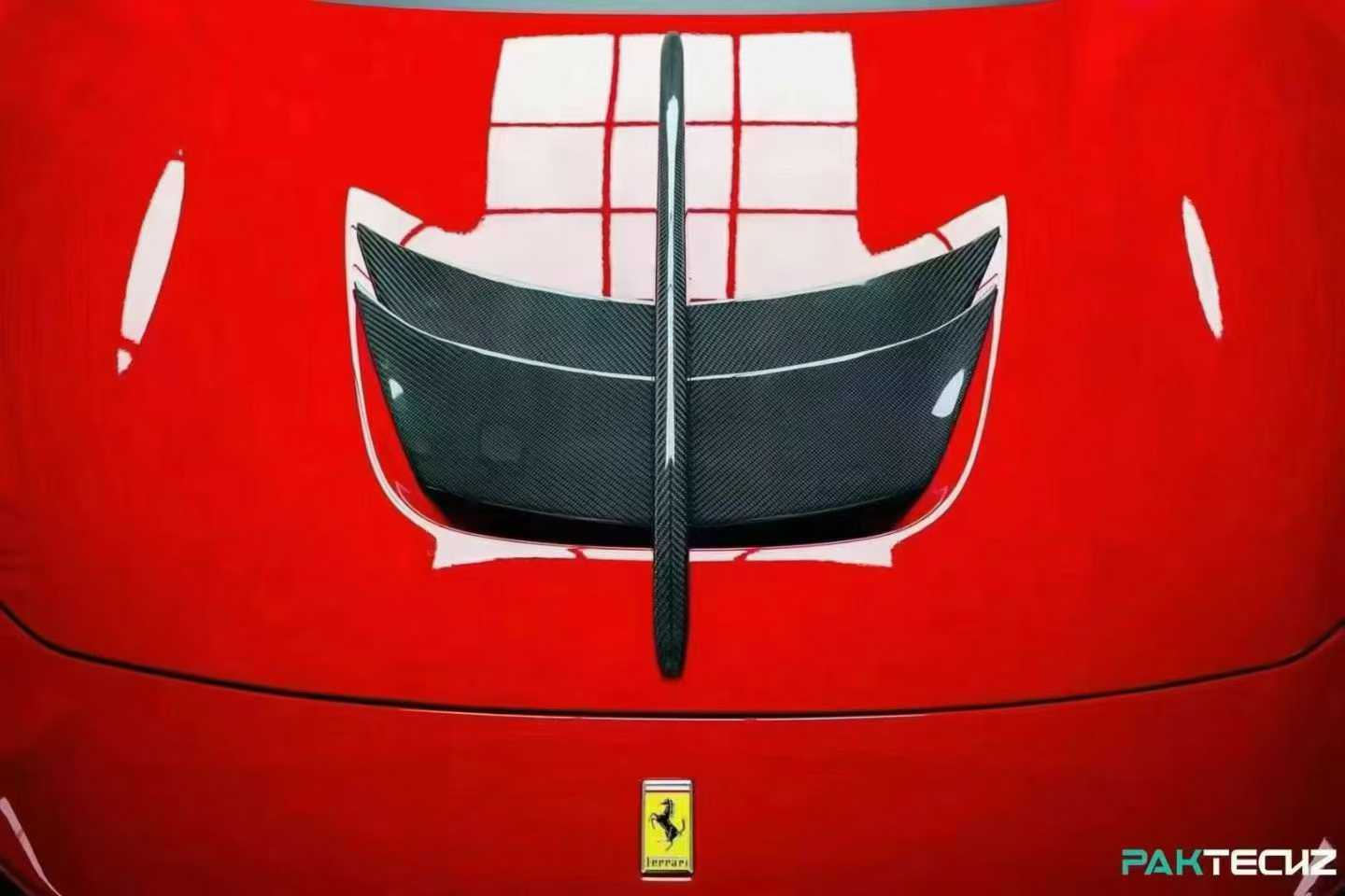 Ferrari F8 Paktechz Full Dry Carbon Aerodynamics kit - Image 54