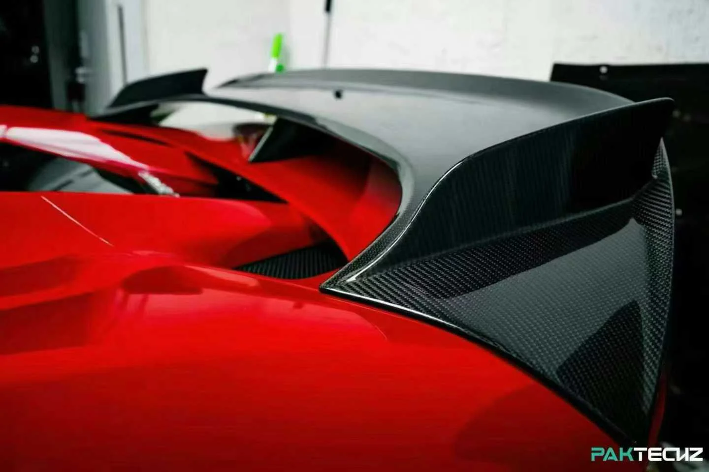 Ferrari F8 Paktechz Full Dry Carbon Aerodynamics kit - Image 58