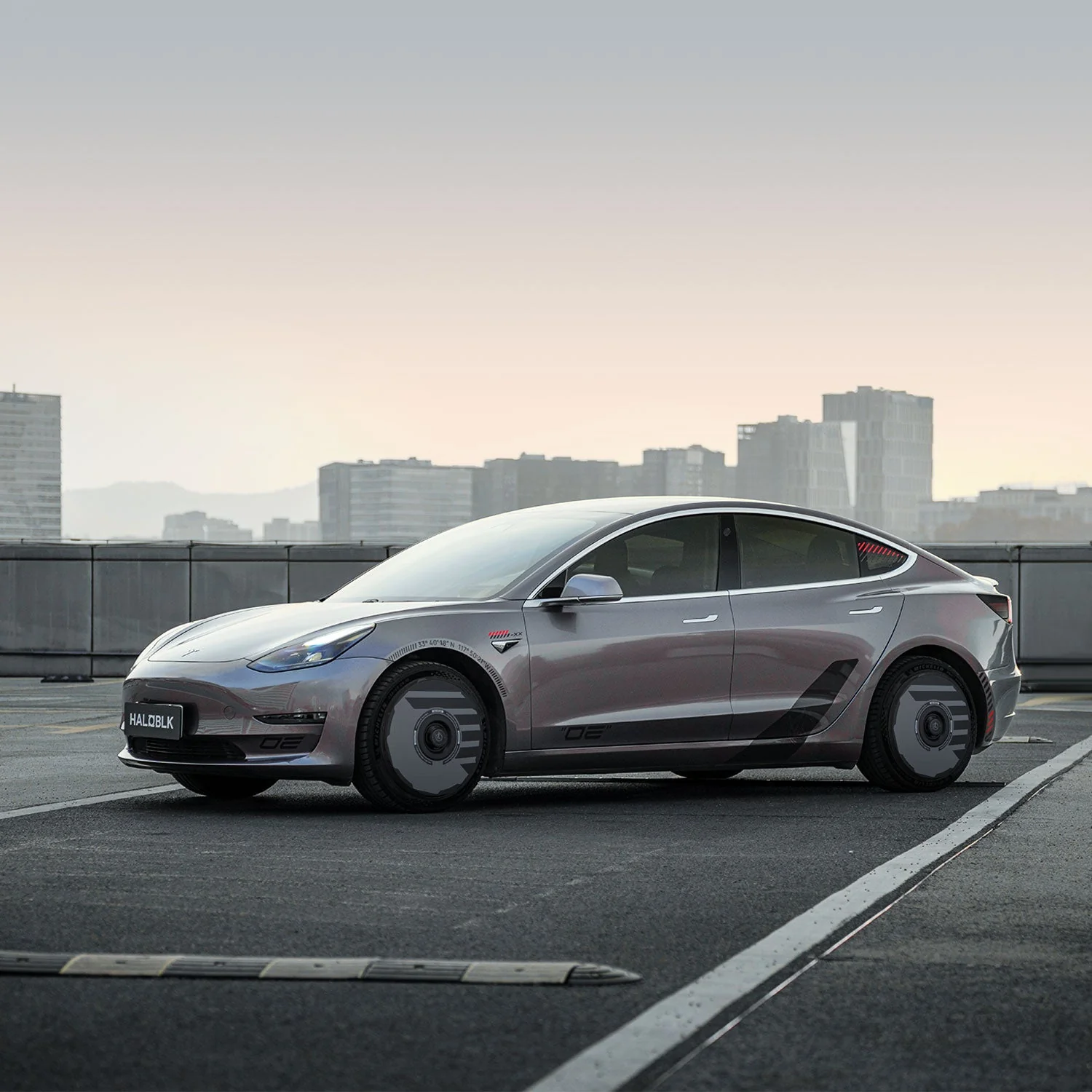 HALODISC 2 Tesla Wheel Covers丨H-Industry - Image 5