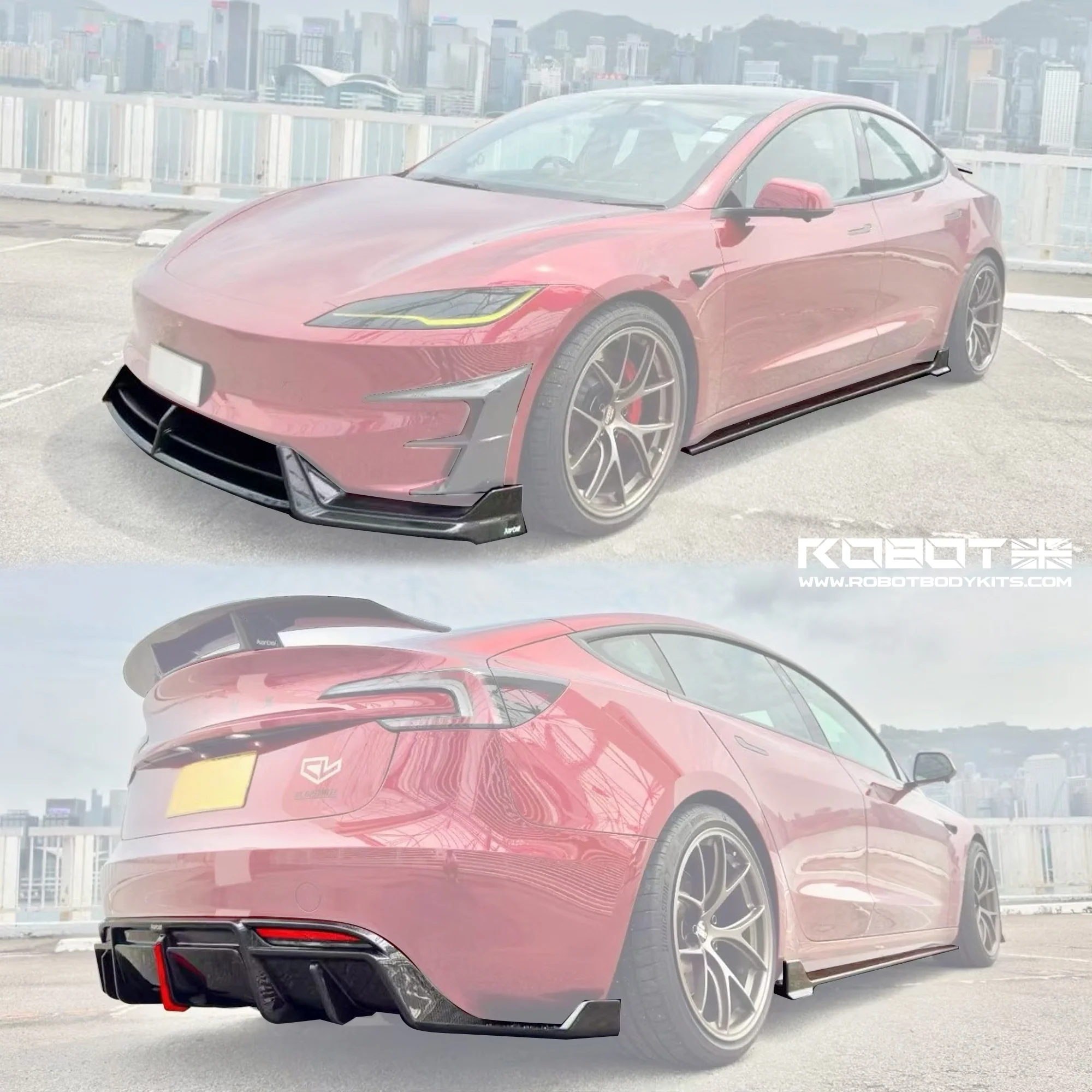 Karbel Model 3 Performance (Highland) Full Dry-Carbon Fibre Bodykit - Image 12