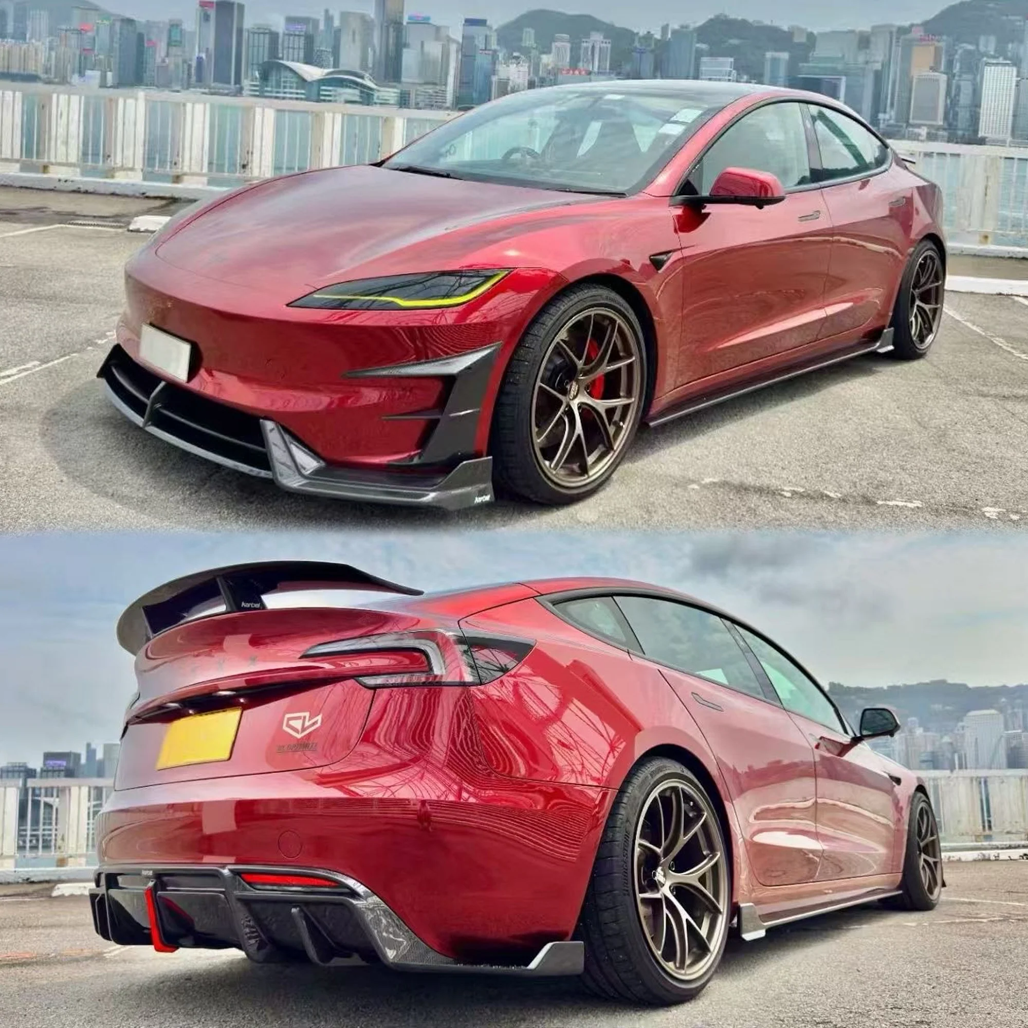 Karbel Model 3 Performance (Highland) Full Dry-Carbon Fibre Bodykit - Image 2