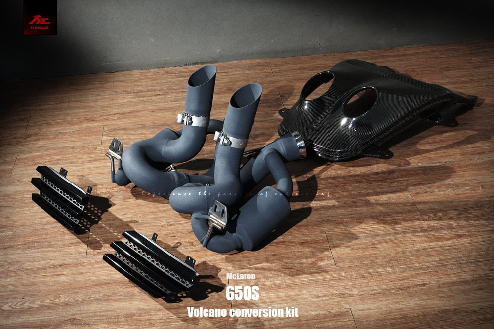 McLaren 650S Coupe / Spider Volcano Conversion Kit Fi Exhaust - Image 4