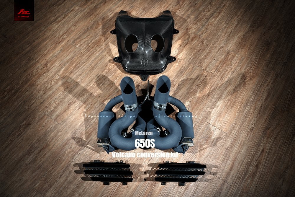 McLaren 650S Coupe / Spider Volcano Conversion Kit Fi Exhaust - Image 5