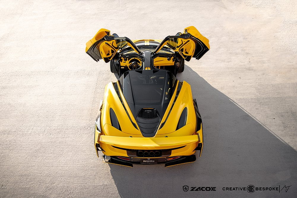 ZACOE McLaren 720s Galaxy Carbon Fibre Wide Body Kit (43pcs/set) - Image 10
