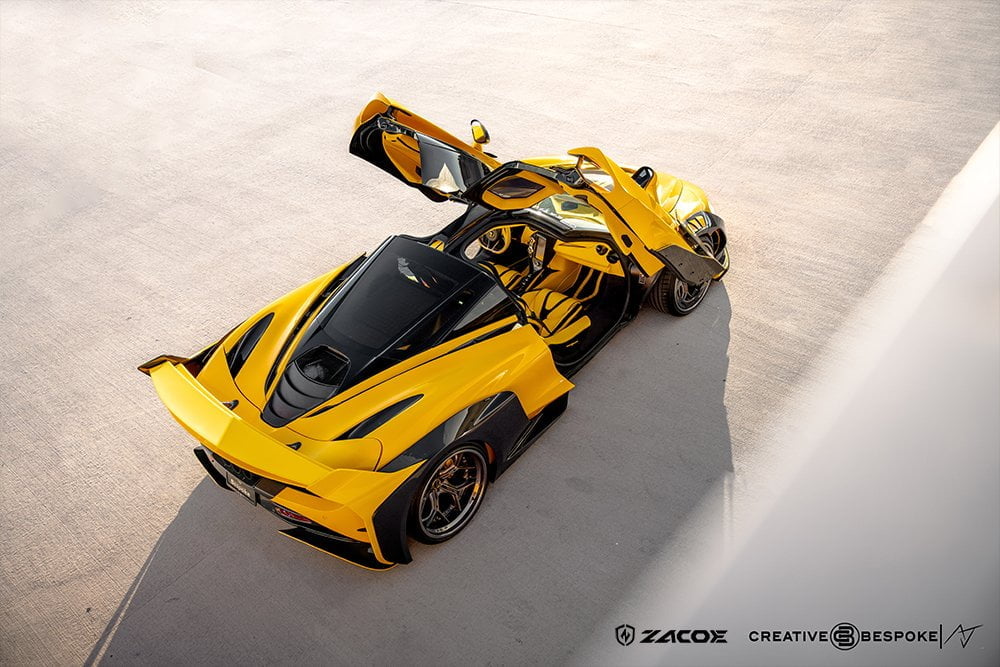 ZACOE McLaren 720s Galaxy Carbon Fibre Wide Body Kit (43pcs/set) - Image 11