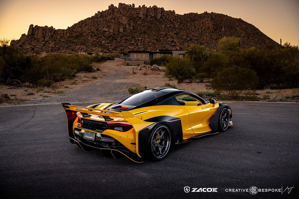 ZACOE McLaren 720s Galaxy Carbon Fibre Wide Body Kit (43pcs/set) - Image 16