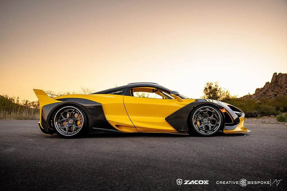 ZACOE McLaren 720s Galaxy Carbon Fibre Wide Body Kit (43pcs/set) - Image 17