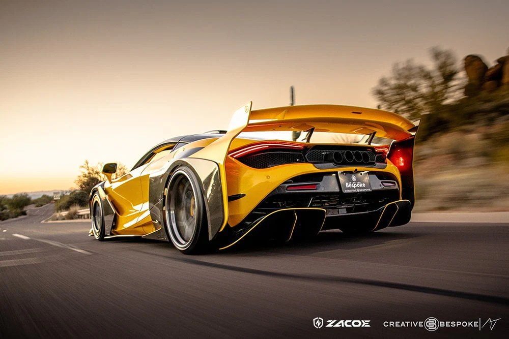 ZACOE McLaren 720s Galaxy Carbon Fibre Wide Body Kit (43pcs/set) - Image 19