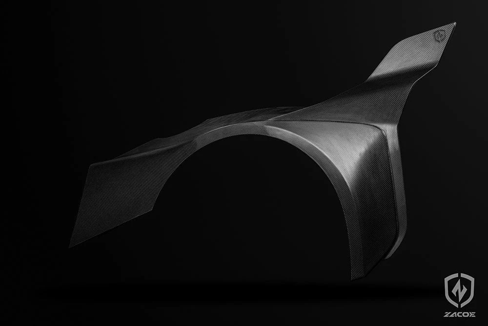 ZACOE McLaren 720s Galaxy Carbon Fibre Wide Body Kit (43pcs/set) - Image 30