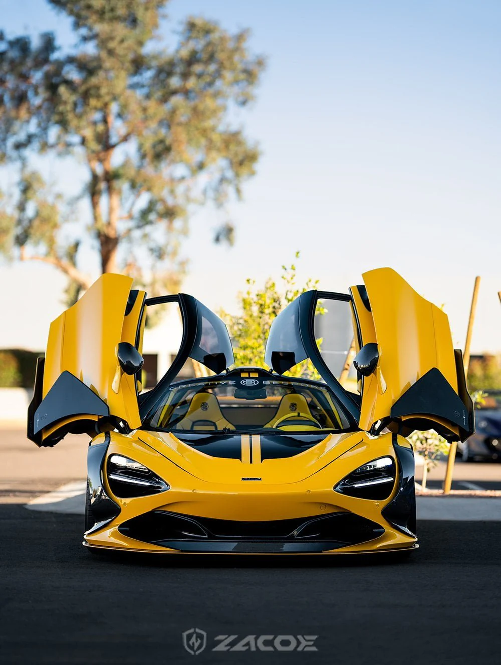 ZACOE McLaren 720s Galaxy Carbon Fibre Wide Body Kit (43pcs/set) - Image 43