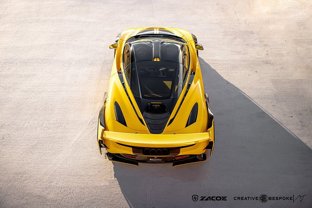 ZACOE McLaren 720s Galaxy Carbon Fibre Wide Body Kit (43pcs/set) - Image 44