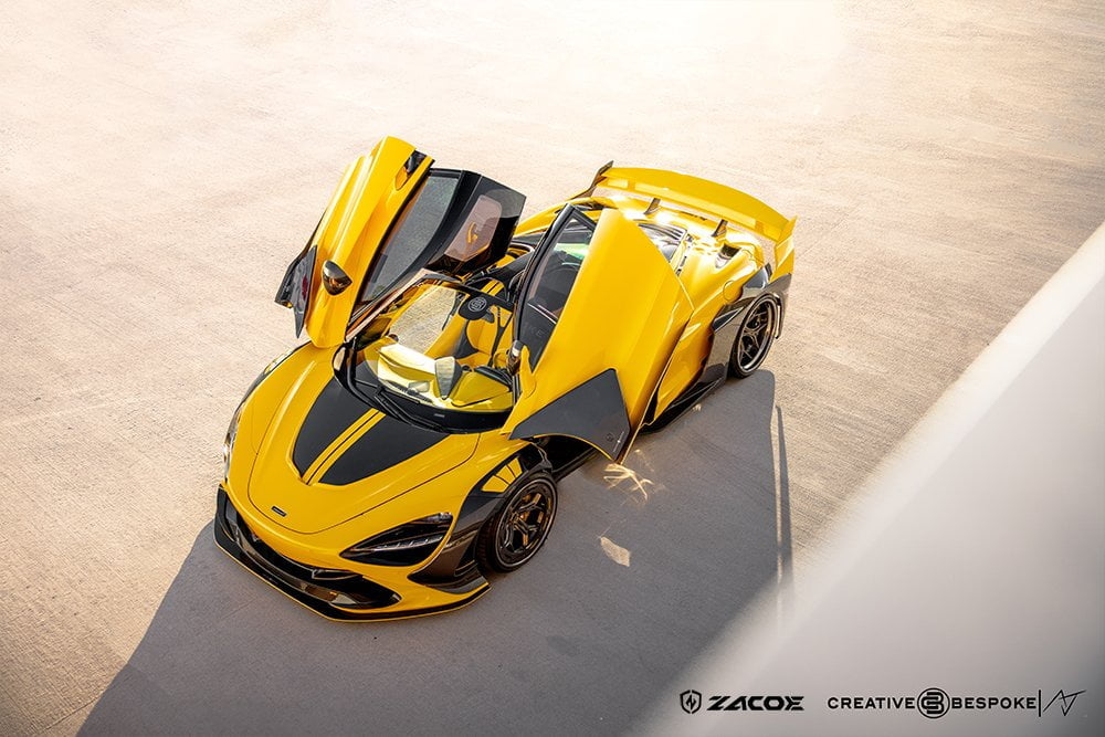 ZACOE McLaren 720s Galaxy Carbon Fibre Wide Body Kit (43pcs/set) - Image 45