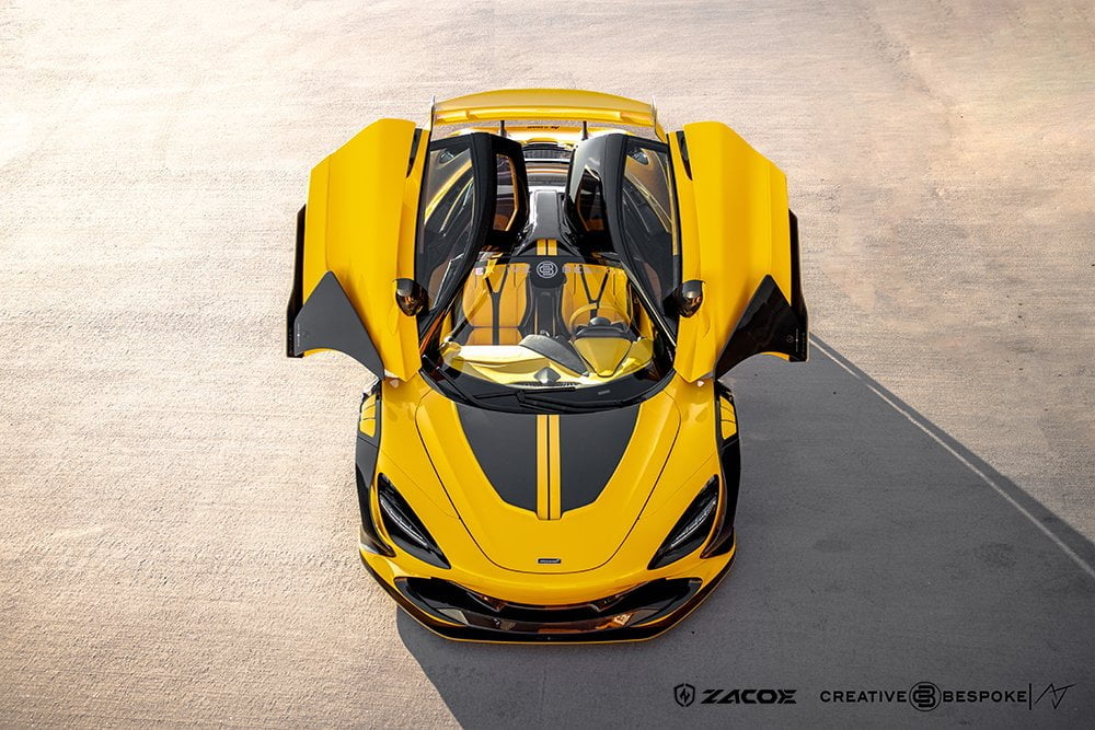 ZACOE McLaren 720s Galaxy Carbon Fibre Wide Body Kit (43pcs/set) - Image 46
