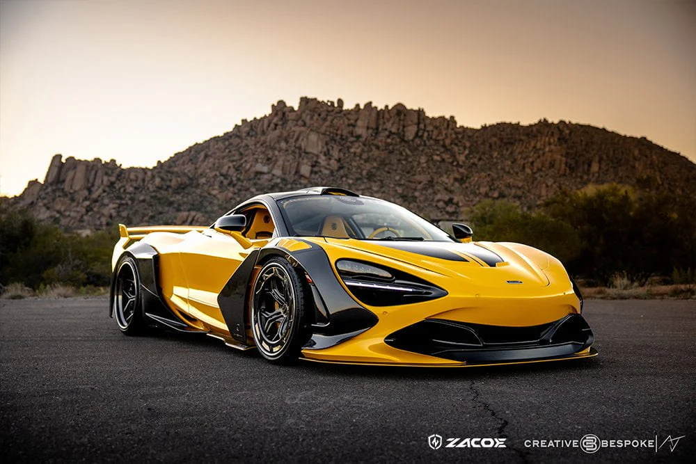 ZACOE McLaren 720s Galaxy Carbon Fibre Wide Body Kit (43pcs/set) - Image 5