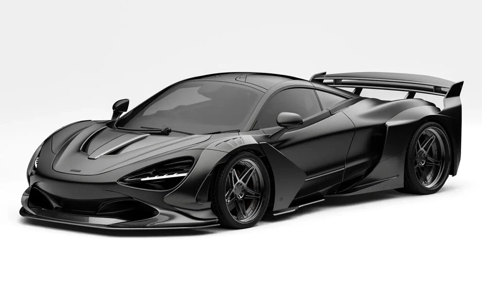 ZACOE McLaren 720s Galaxy Carbon Fibre Wide Body Kit (43pcs/set) - Image 52