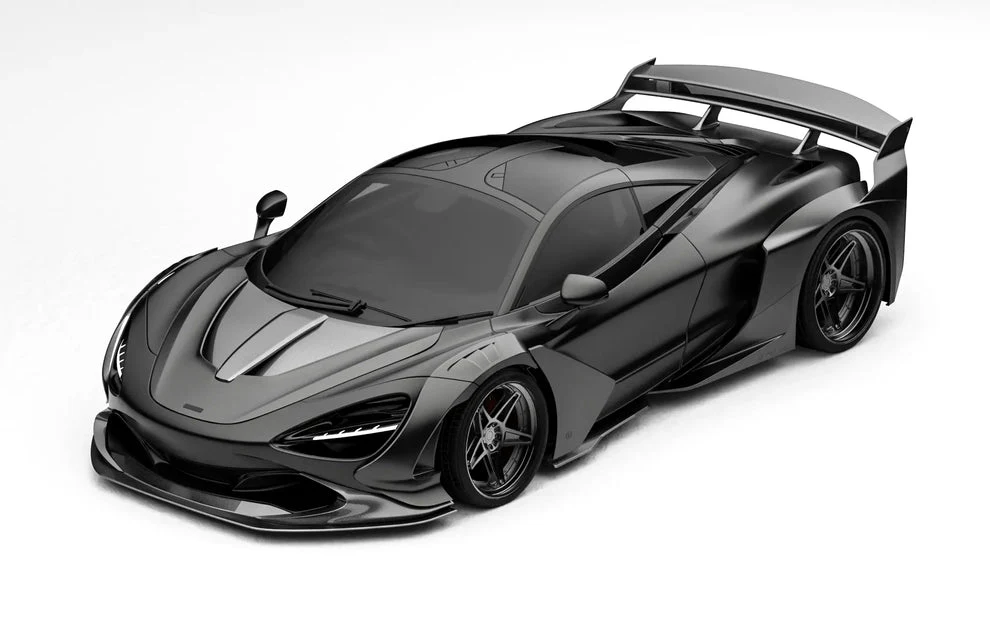 ZACOE McLaren 720s Galaxy Carbon Fibre Wide Body Kit (43pcs/set) - Image 55