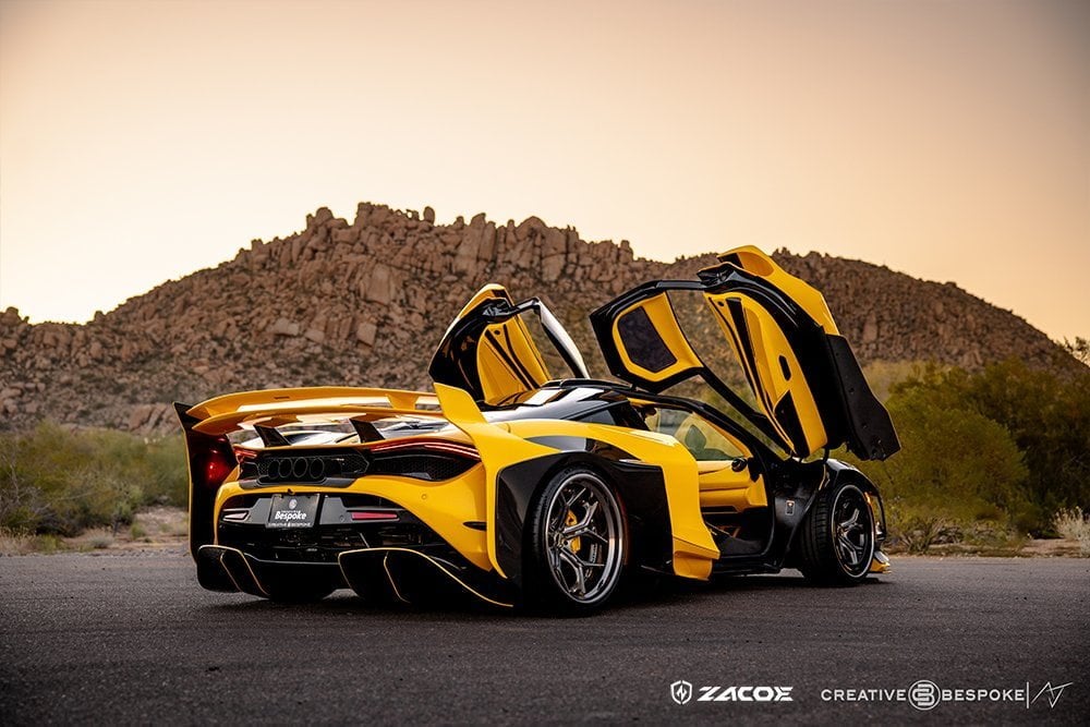 ZACOE McLaren 720s Galaxy Carbon Fibre Wide Body Kit (43pcs/set) - Image 6