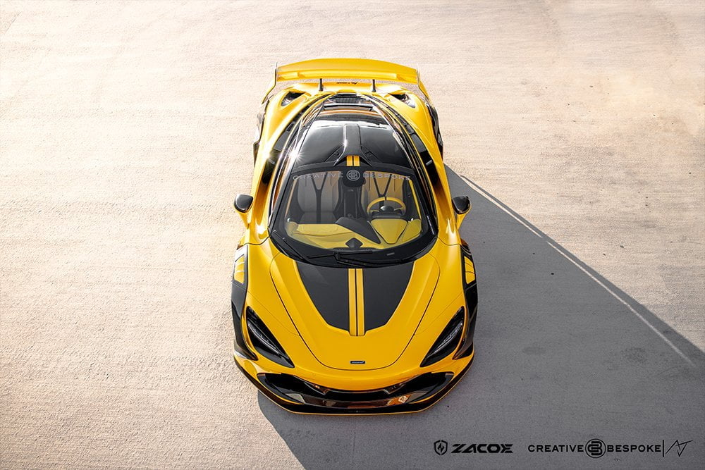 ZACOE McLaren 720s Galaxy Carbon Fibre Wide Body Kit (43pcs/set) - Image 8