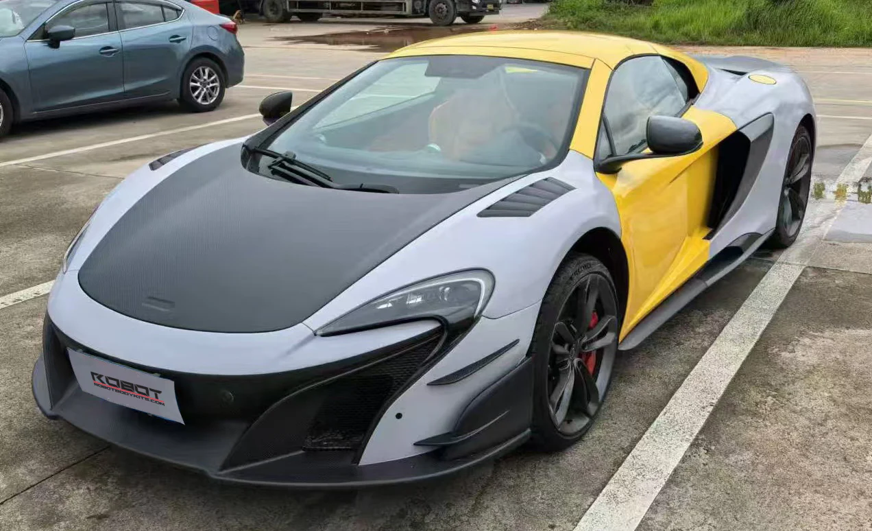 McLaren MP4-12C/625C/650S Upgrade 675LT Style Full Body Kit - Image 6