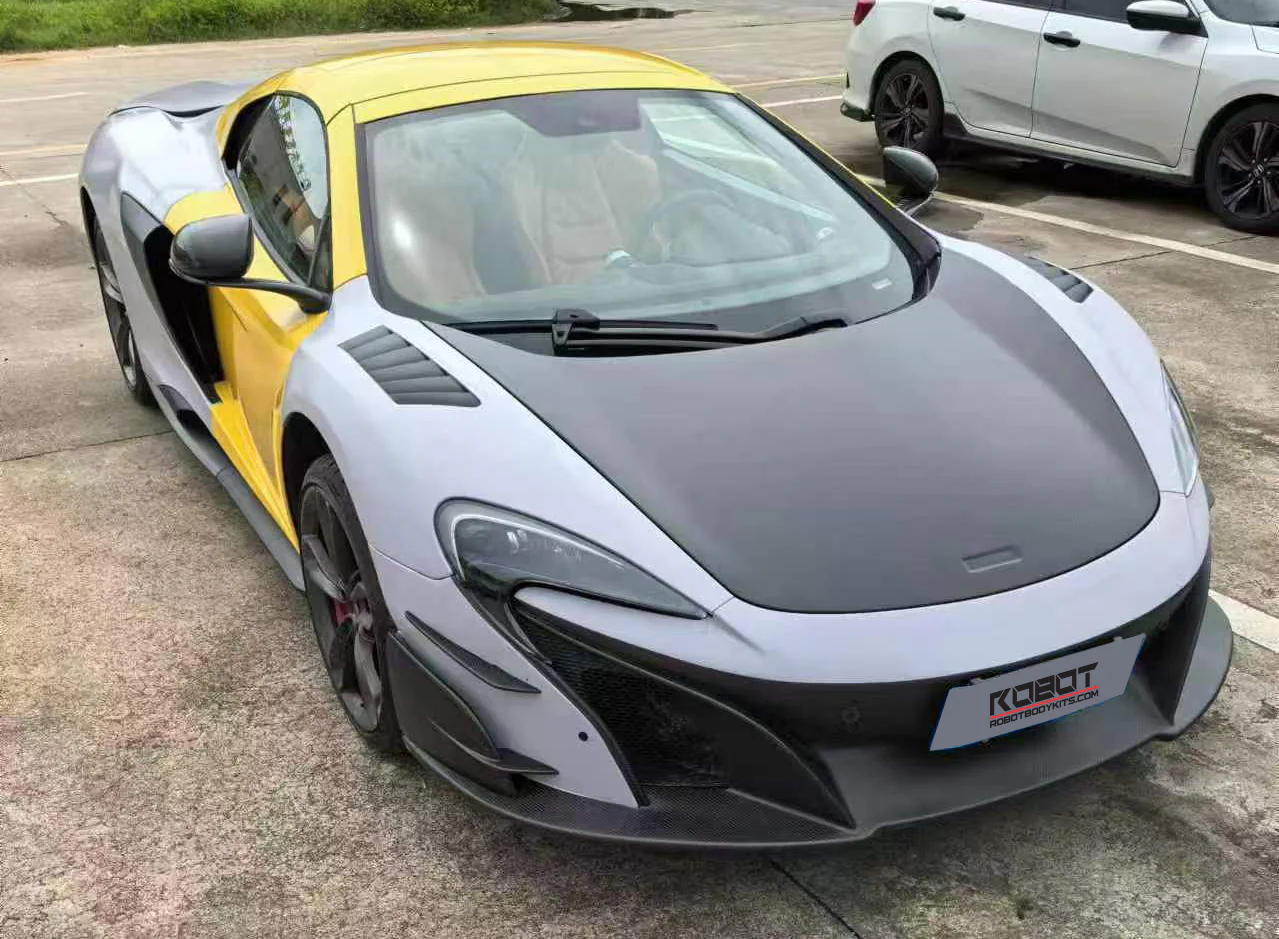 McLaren MP4-12C/625C/650S Upgrade 675LT Style Full Body Kit - Image 7