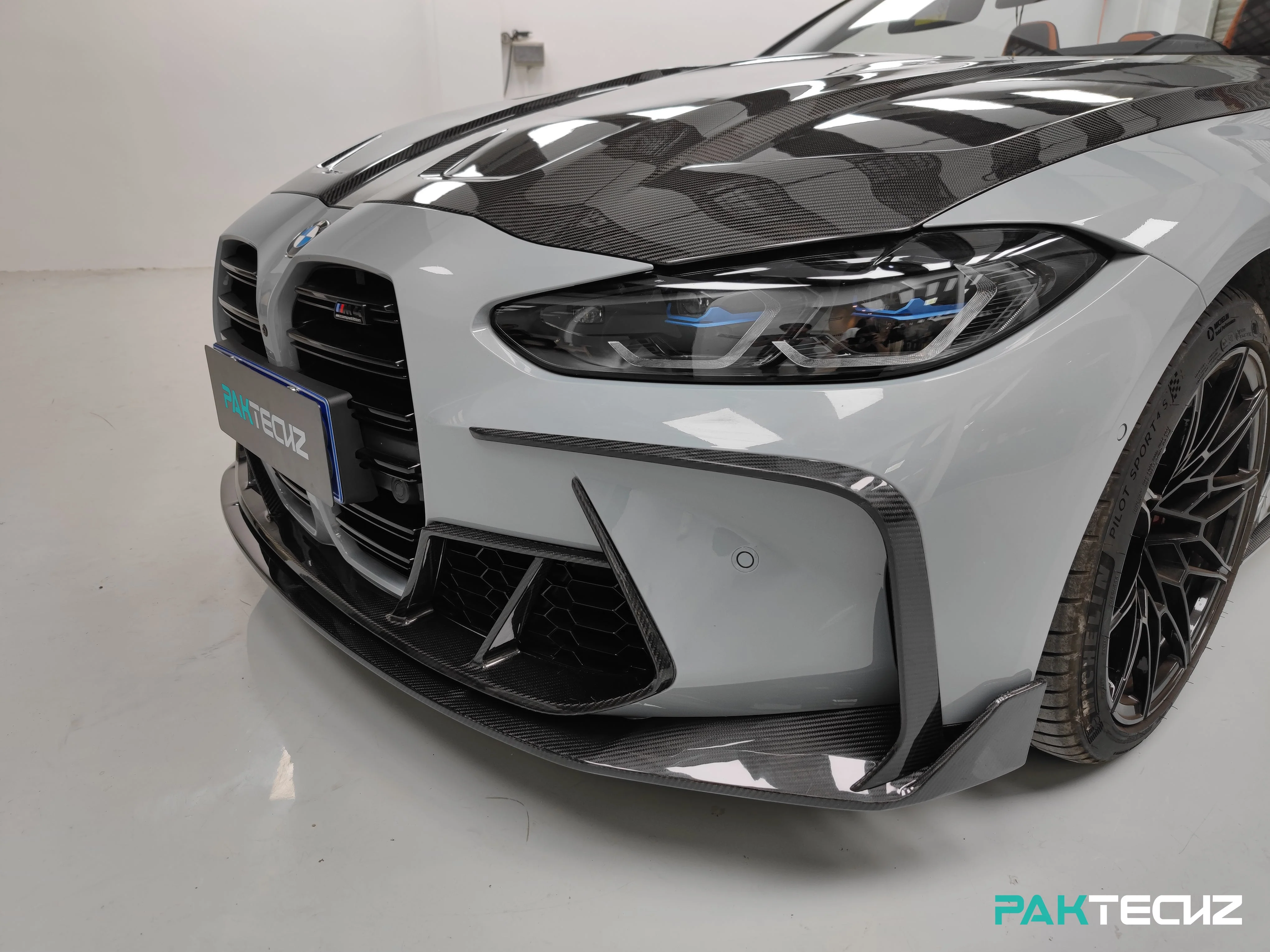 PAKTECHZ Carbon Fiber Front Hood Bonnet for BMW M3 G80 / M4 G82 - Image 6