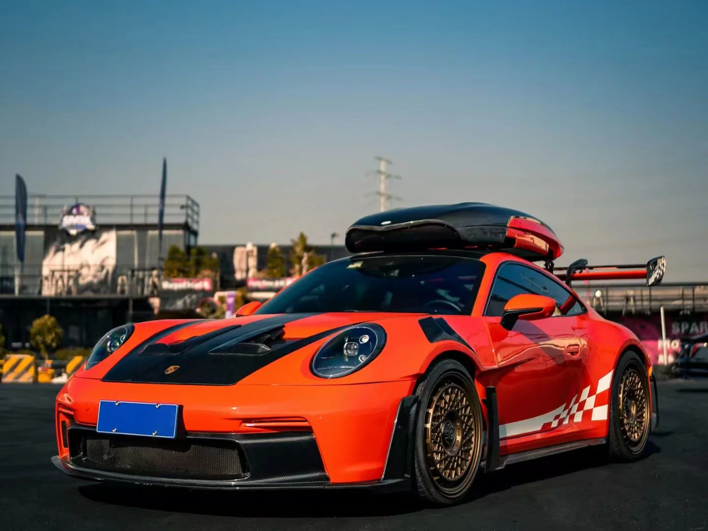 Porsche 911 992.1 Upgrade to GT3 RS Full PP Polypropylene + Dry-Carbon Fibre Conversion Kit - Image 27
