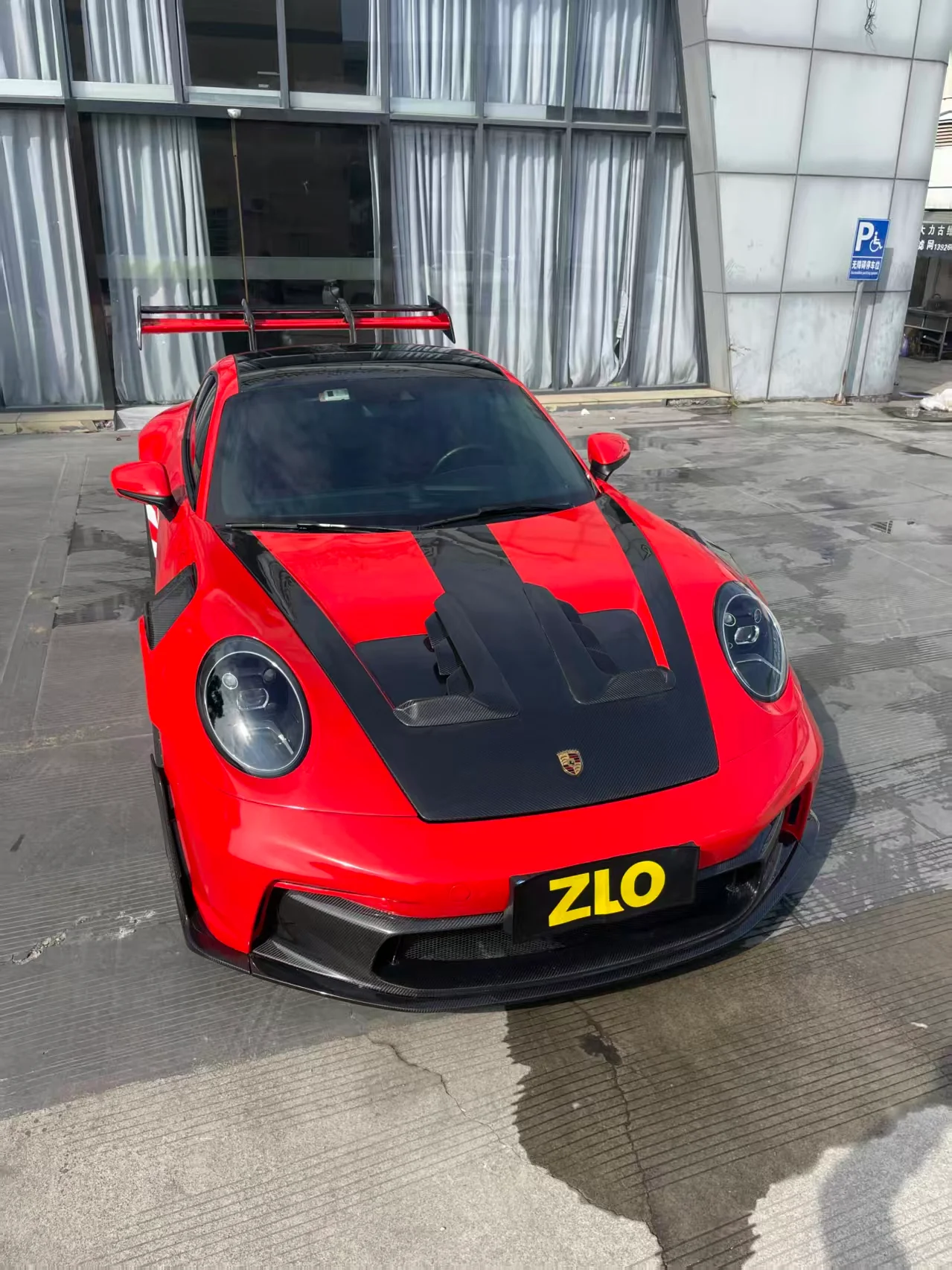 Porsche 911 992.1 Upgrade to GT3 RS Full PP Polypropylene + Dry-Carbon Fibre Conversion Kit - Image 30