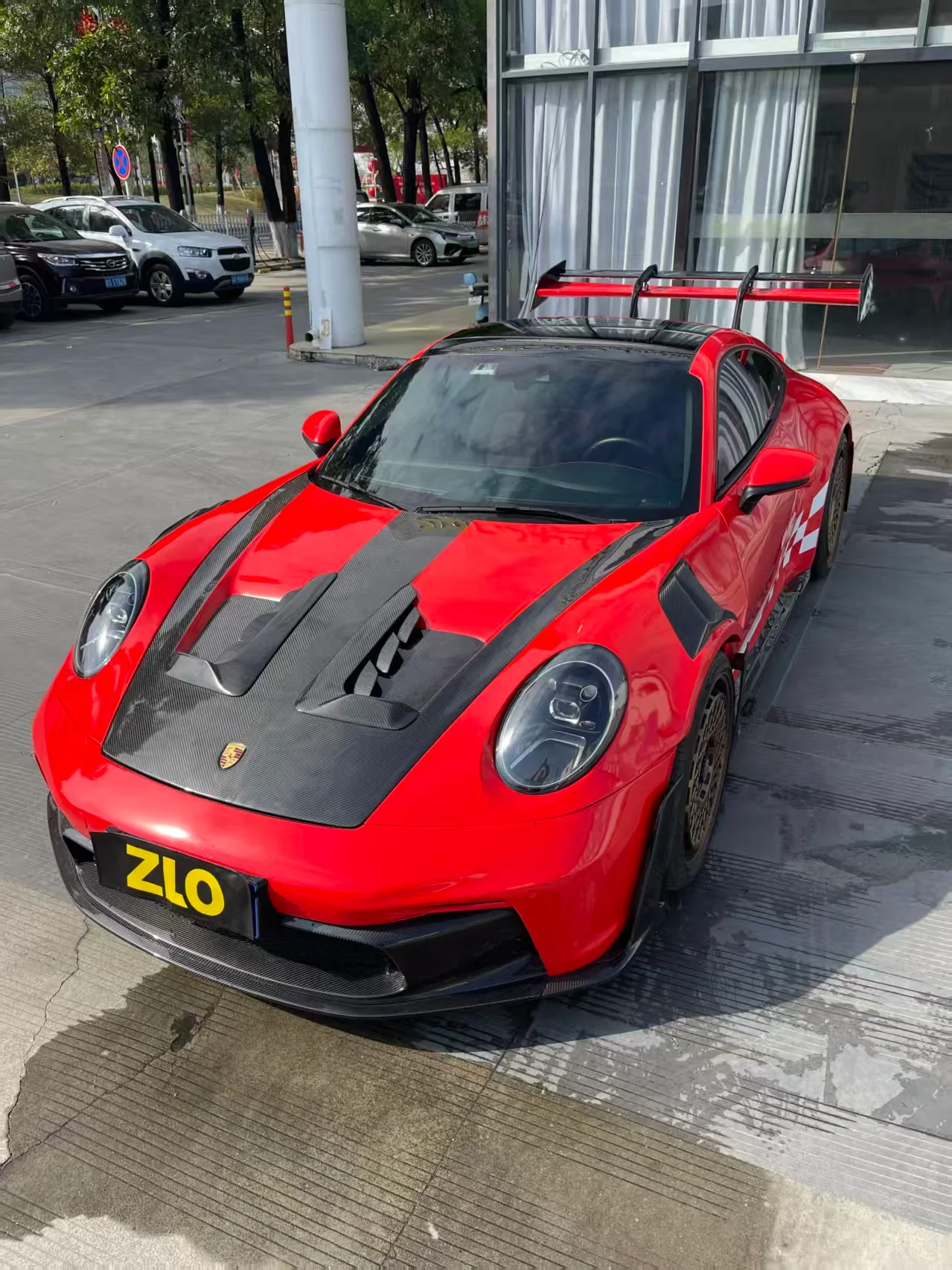 Porsche 911 992.1 Upgrade to GT3 RS Full PP Polypropylene + Dry-Carbon Fibre Conversion Kit - Image 32
