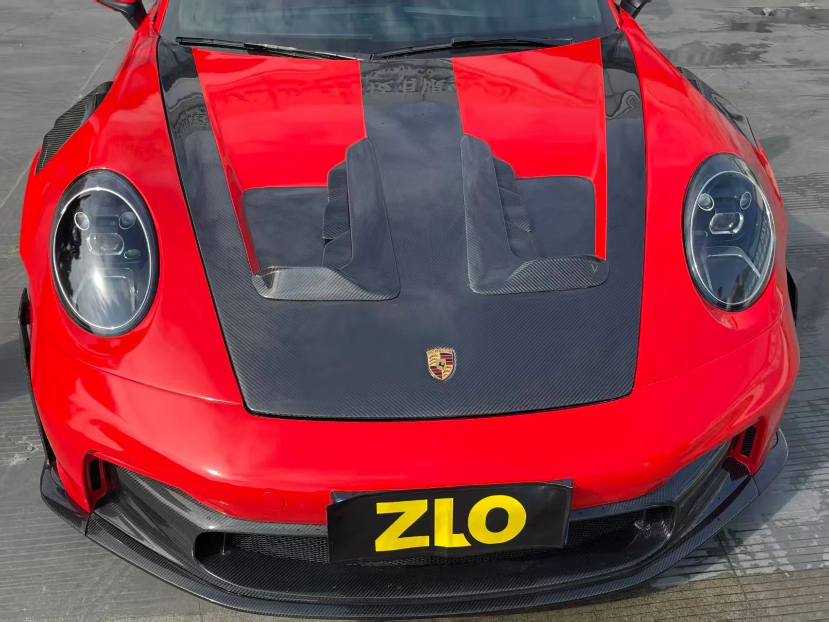 Porsche 911 992.1 Upgrade to GT3 RS Full PP Polypropylene + Dry-Carbon Fibre Conversion Kit - Image 35