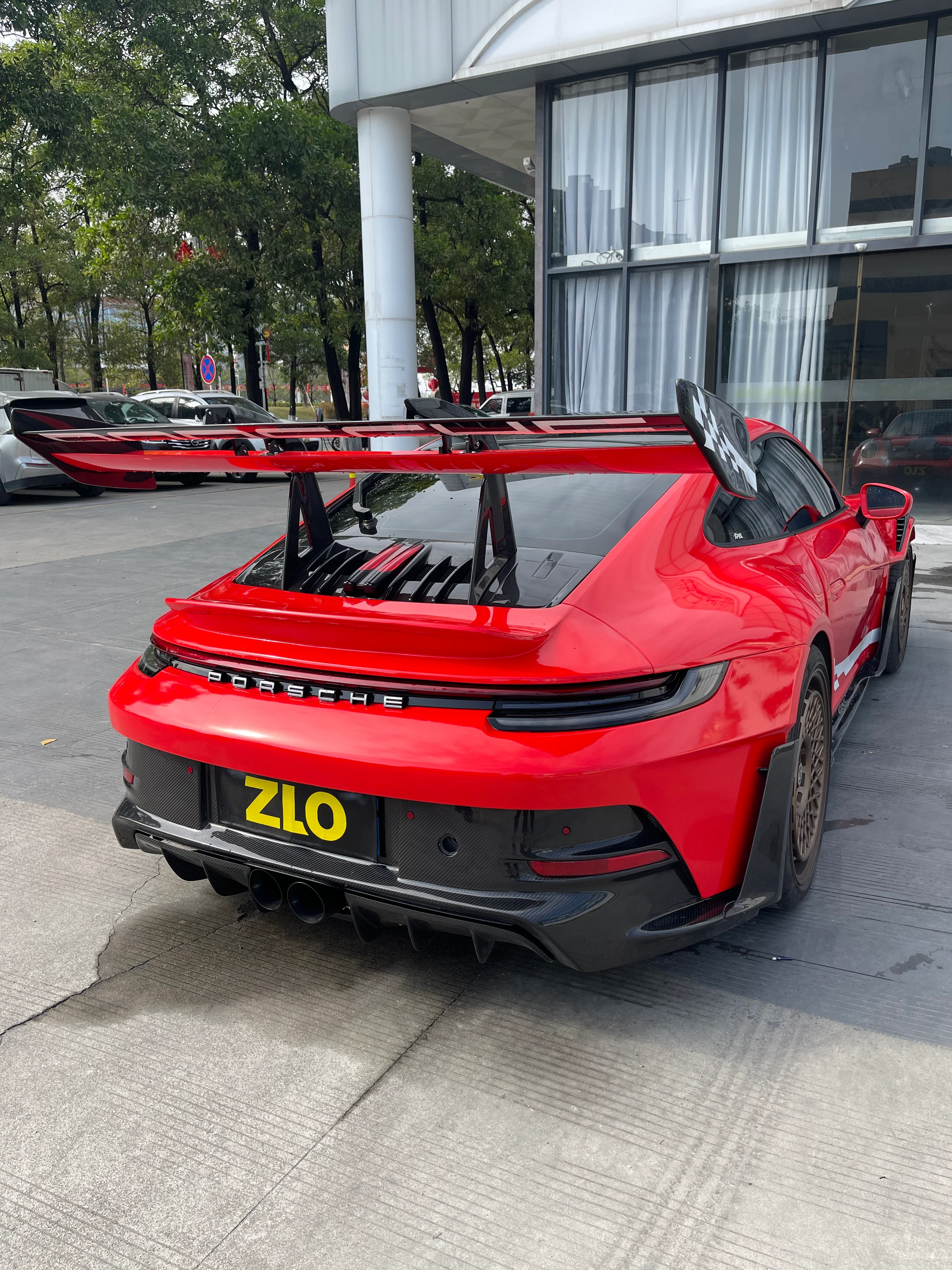 Porsche 911 992.1 Upgrade to GT3 RS Full PP Polypropylene + Dry-Carbon Fibre Conversion Kit - Image 37