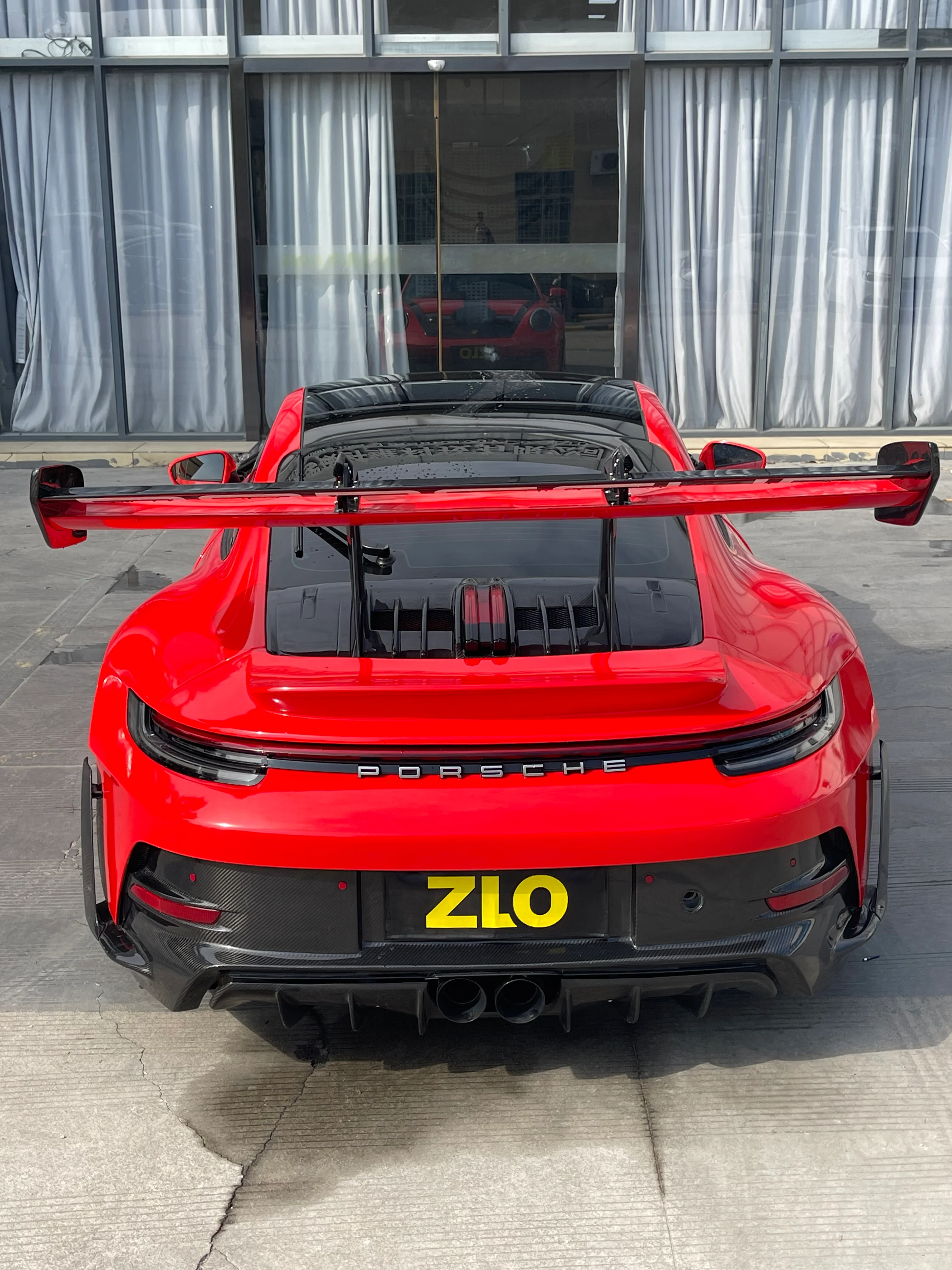 Porsche 911 992.1 Upgrade to GT3 RS Full PP Polypropylene + Dry-Carbon Fibre Conversion Kit - Image 38