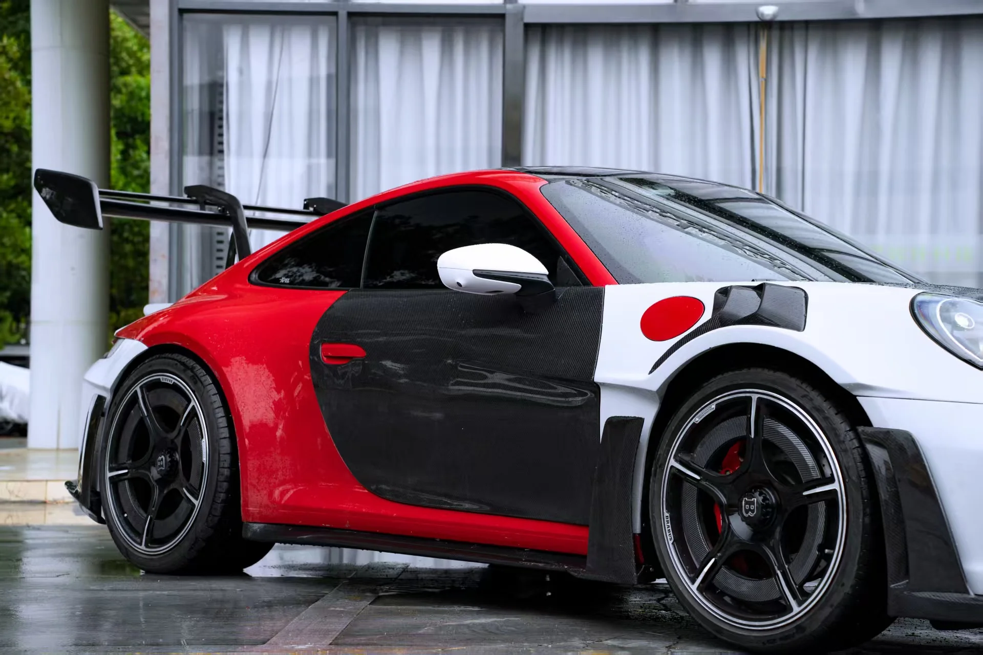 Porsche 911 992.1 Upgrade to GT3 RS Full PP Polypropylene + Dry-Carbon Fibre Conversion Kit - Image 6