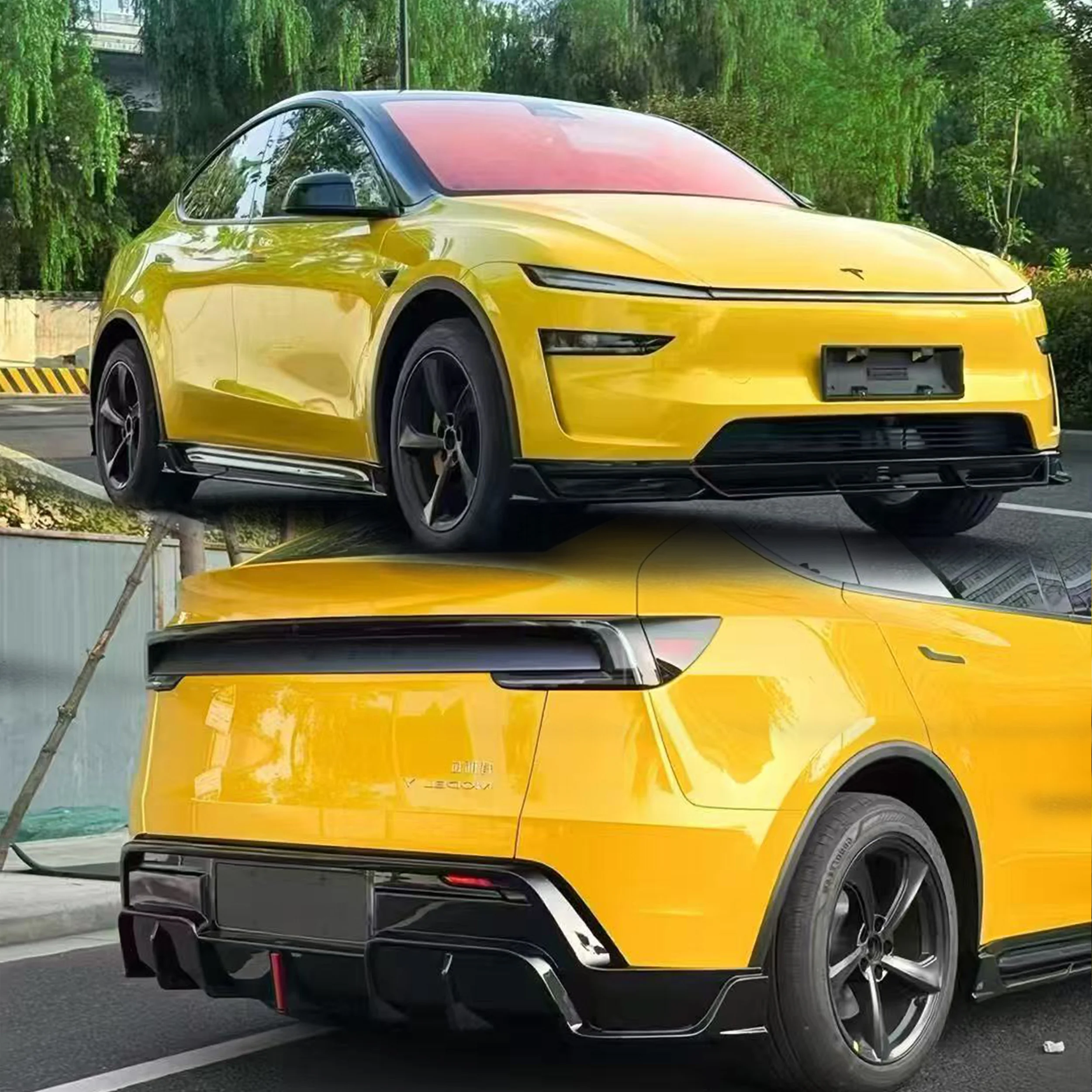 RBT 2025+ Tesla Model Y Lowline Kit Gloss Black - Image 2