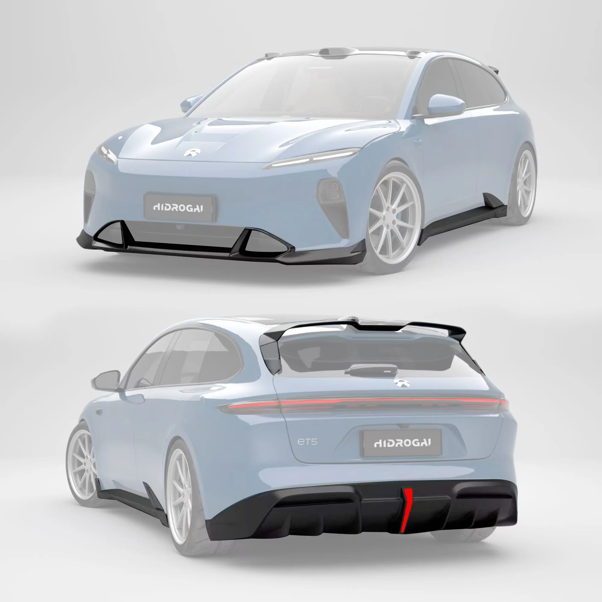 Robot Craftsman NIO ET5/ET5t Lowline Bodykit (Hydrogai Series) - NIO ET5/ET5t (NT 2.0 / Pre-Facelift)