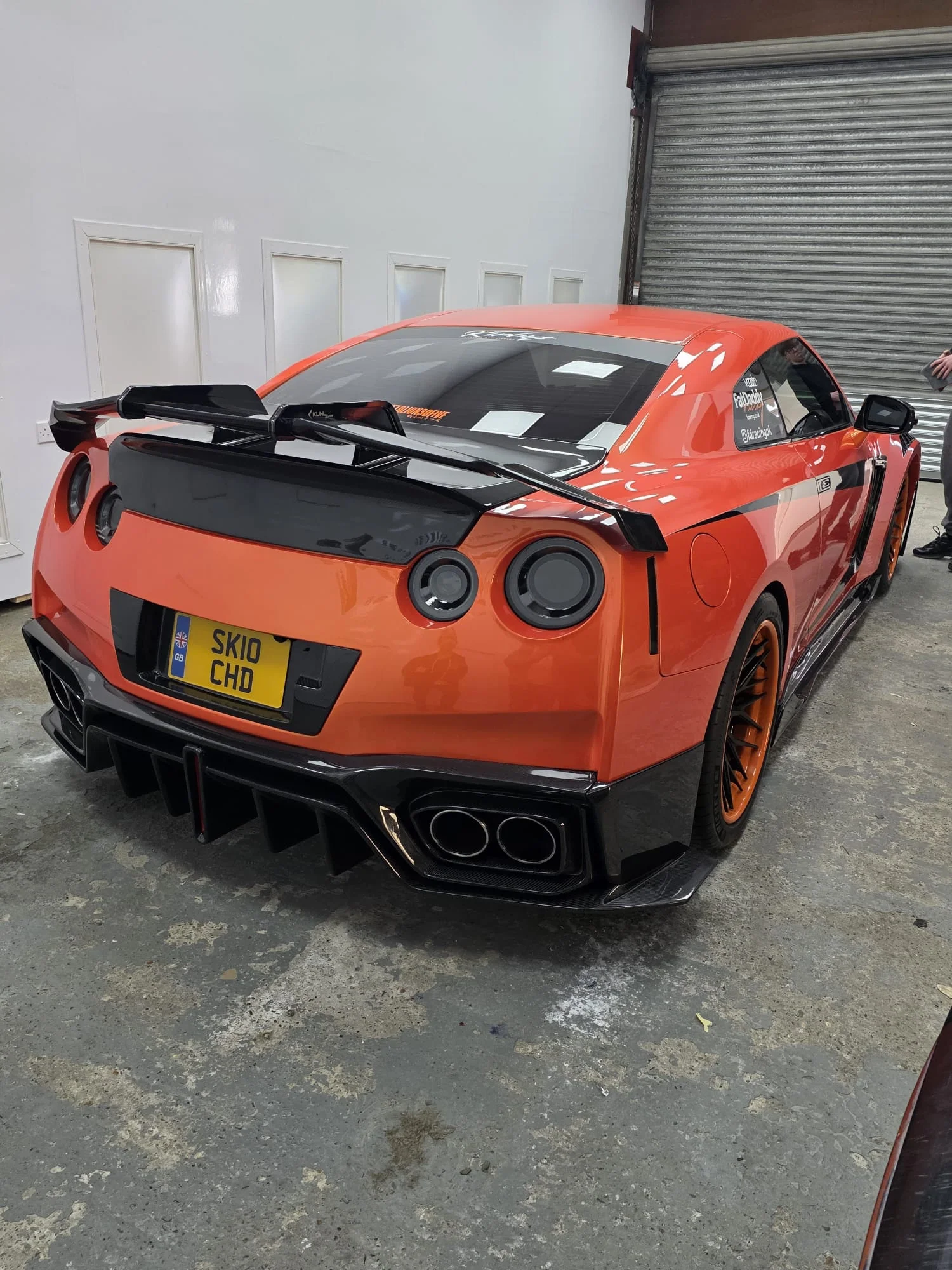 Robot Craftsman Nissan GTR Narrowbody R35 Rear Diffuser - Image 15