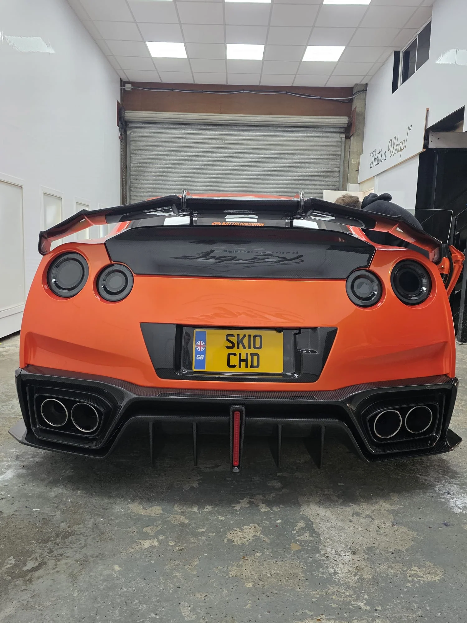 Robot Craftsman Nissan GTR Narrowbody R35 Rear Diffuser - Image 16