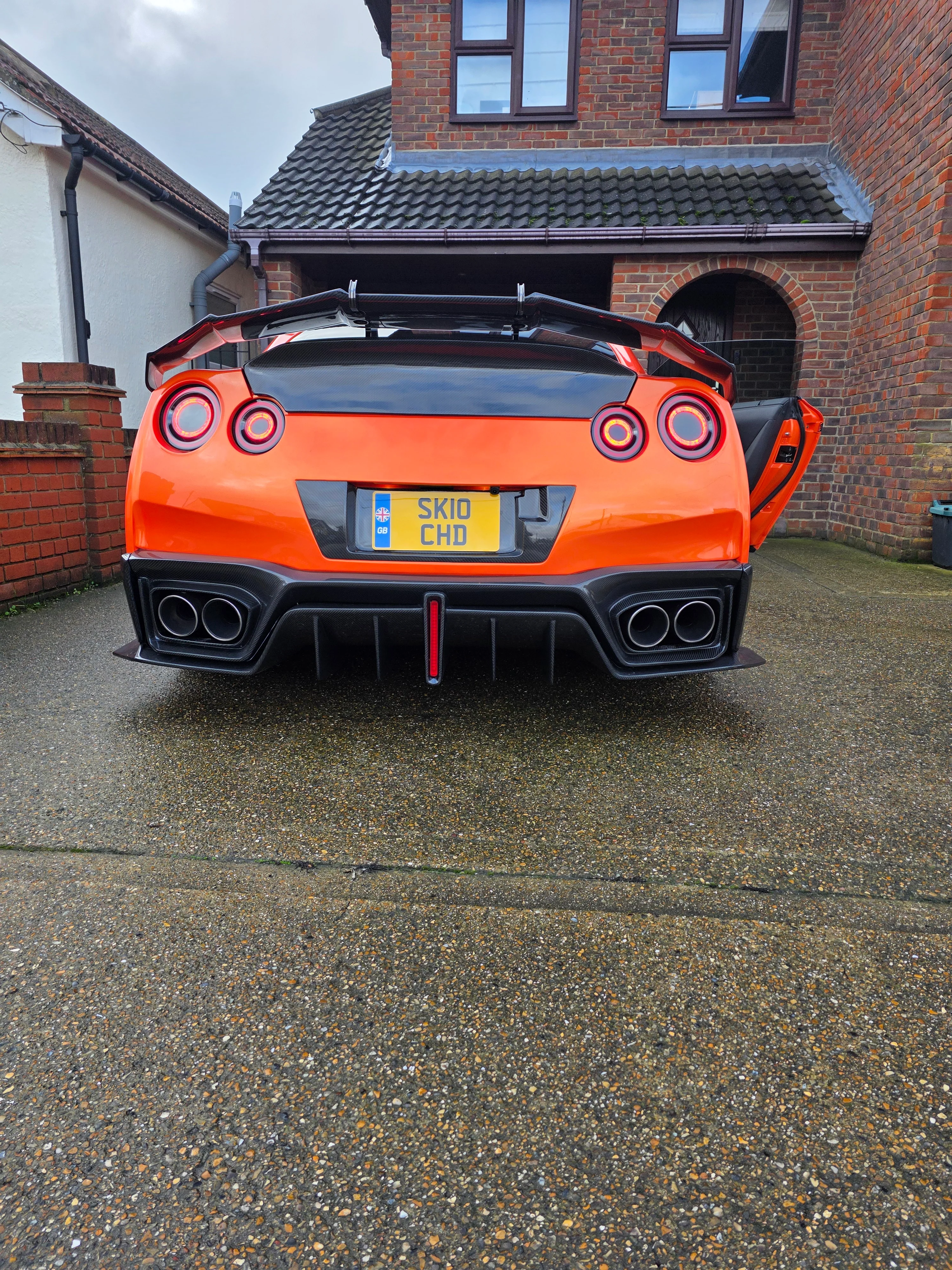Robot Craftsman Nissan GTR Narrowbody R35 Rear Diffuser - Image 18