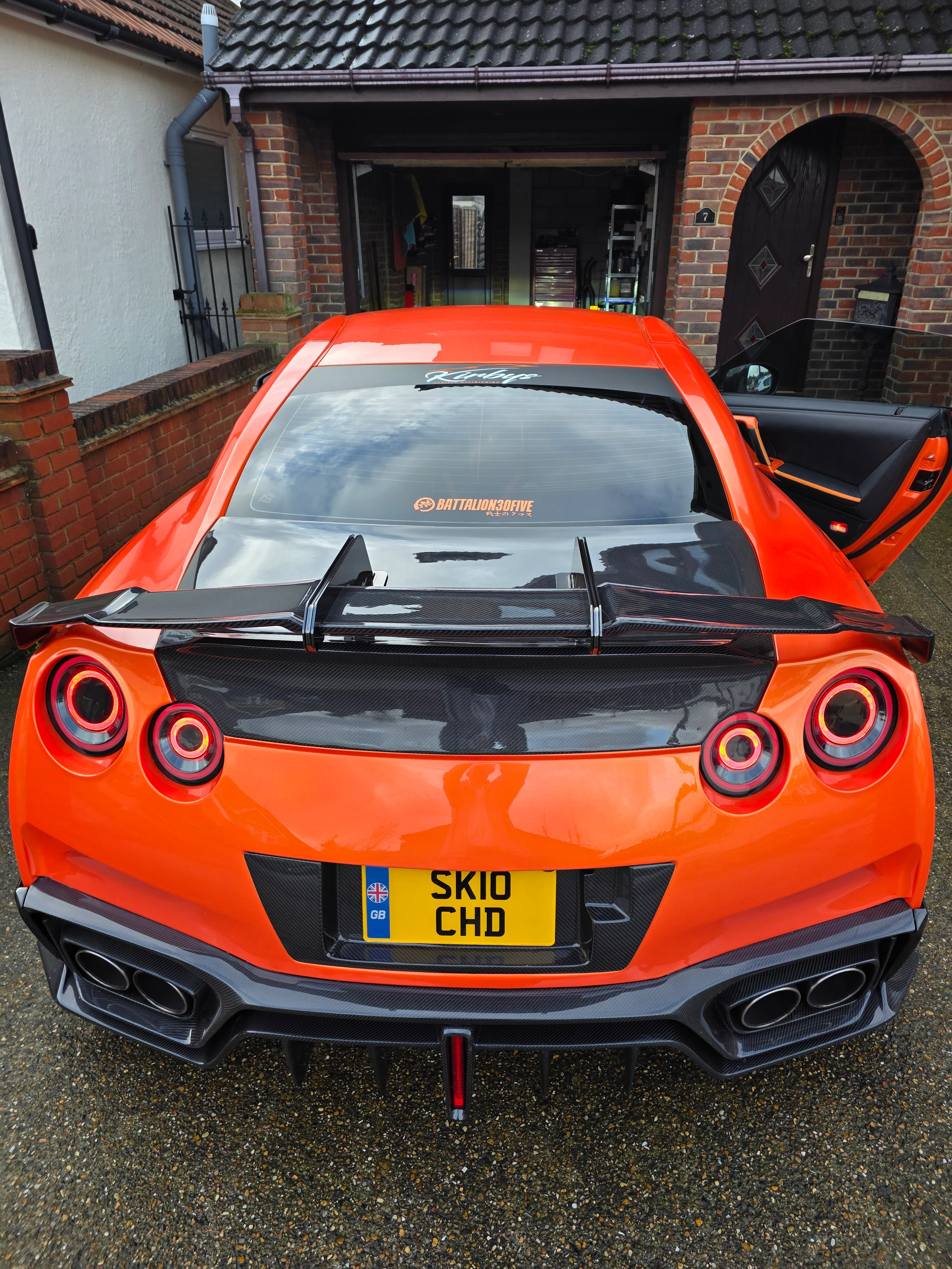 Robot Craftsman Nissan GTR Narrowbody R35 Rear Diffuser - Image 19
