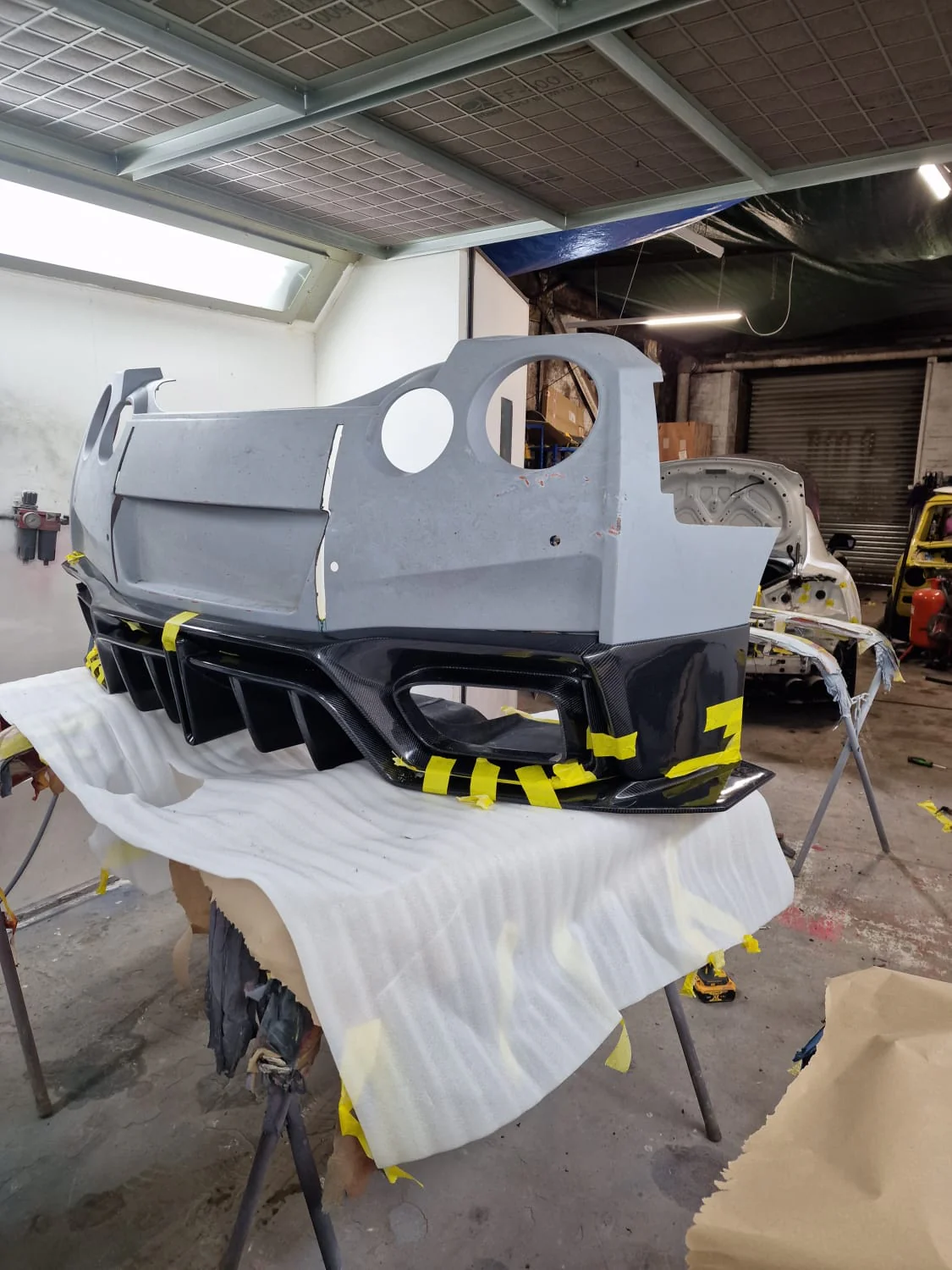 Robot Craftsman Nissan GTR Narrowbody R35 Rear Diffuser - Image 22