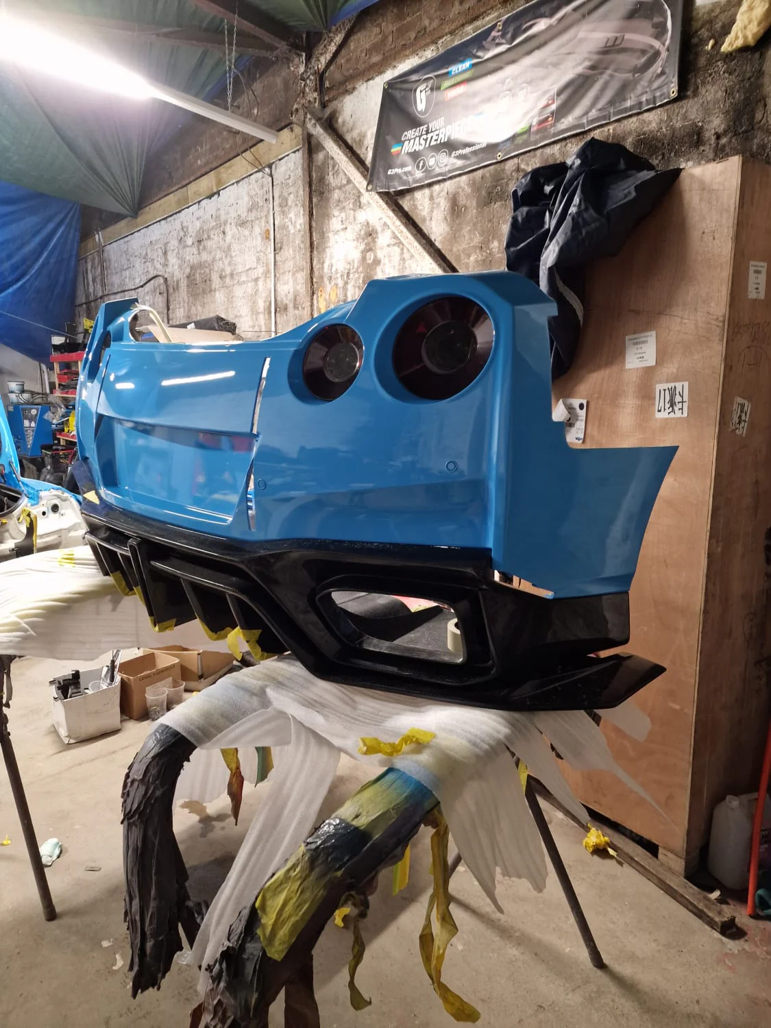 Robot Craftsman Nissan GTR Narrowbody R35 Rear Diffuser - Image 23