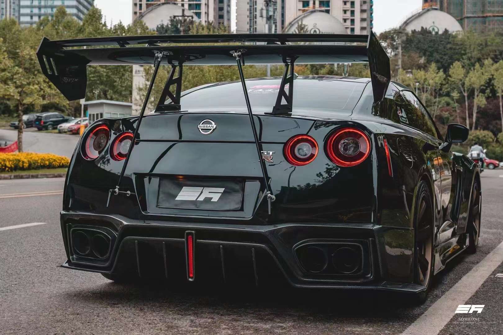 Robot Craftsman Nissan GTR Narrowbody R35 Rear Diffuser - Image 6